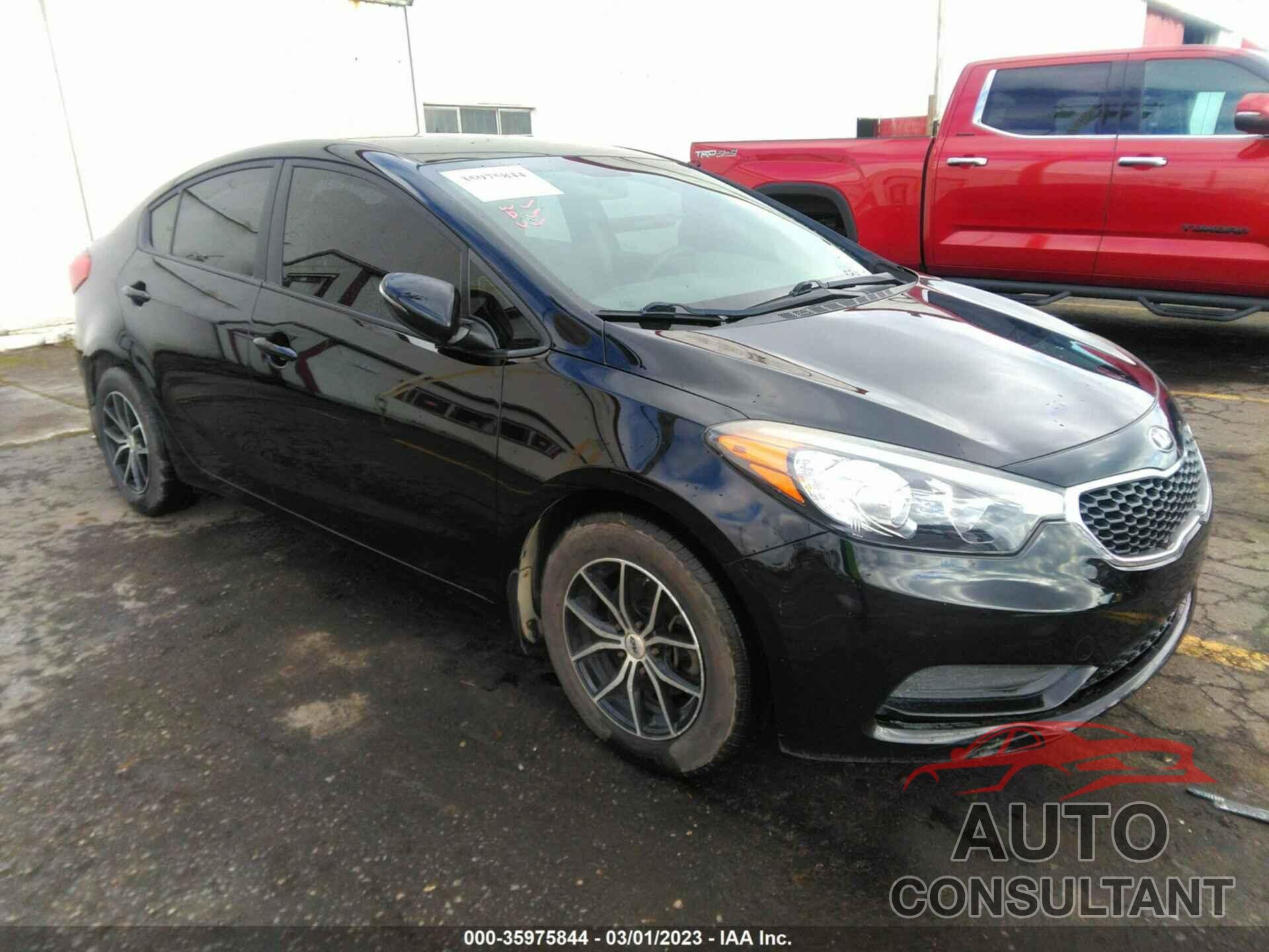 KIA FORTE 2016 - KNAFX4A60G5526543