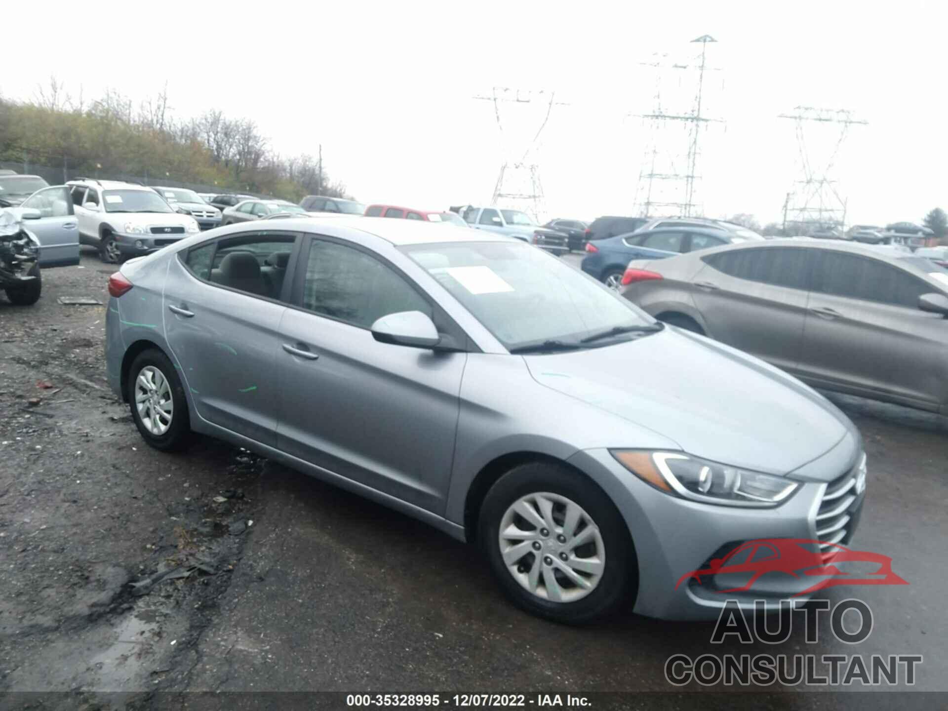 HYUNDAI ELANTRA 2017 - 5NPD74LFXHH205103