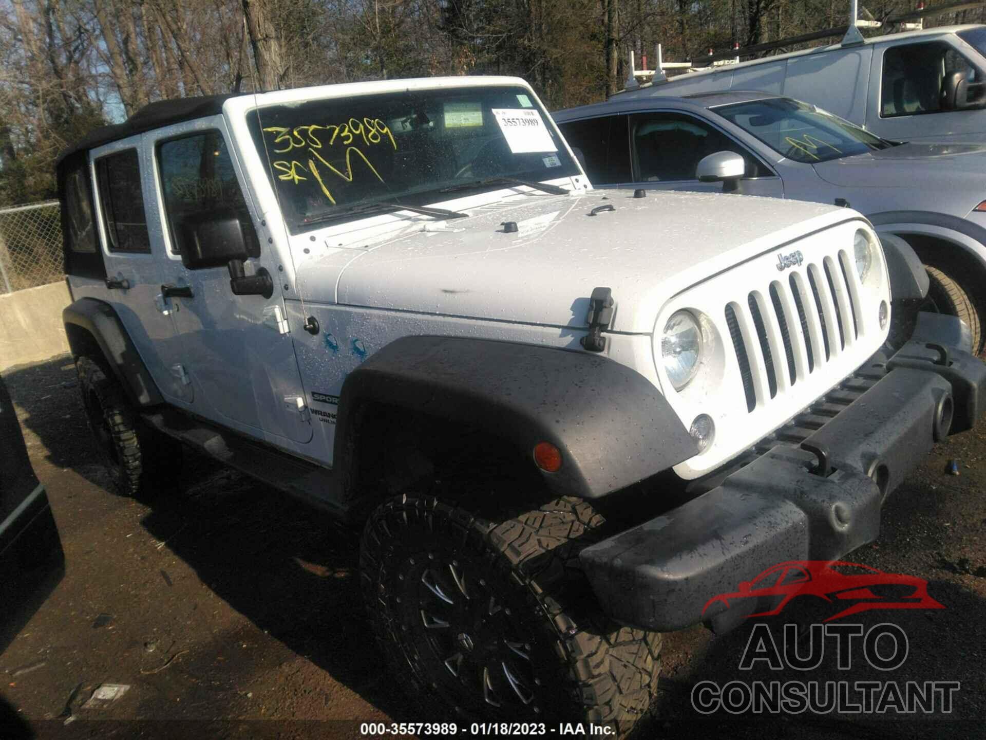 JEEP WRANGLER UNLIMITED 2017 - 1C4BJWDG6HL556629