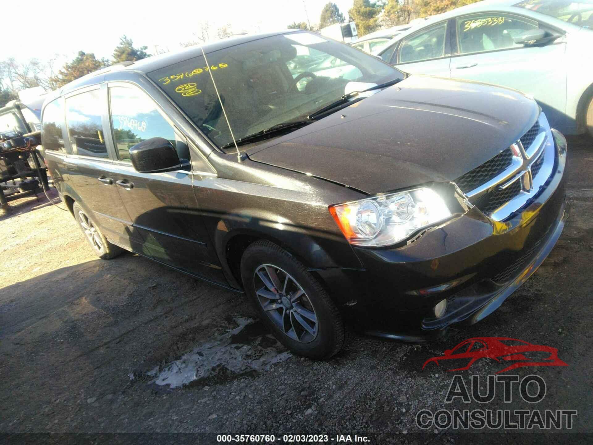 DODGE GRAND CARAVAN 2017 - 2C4RDGCGXHR851706