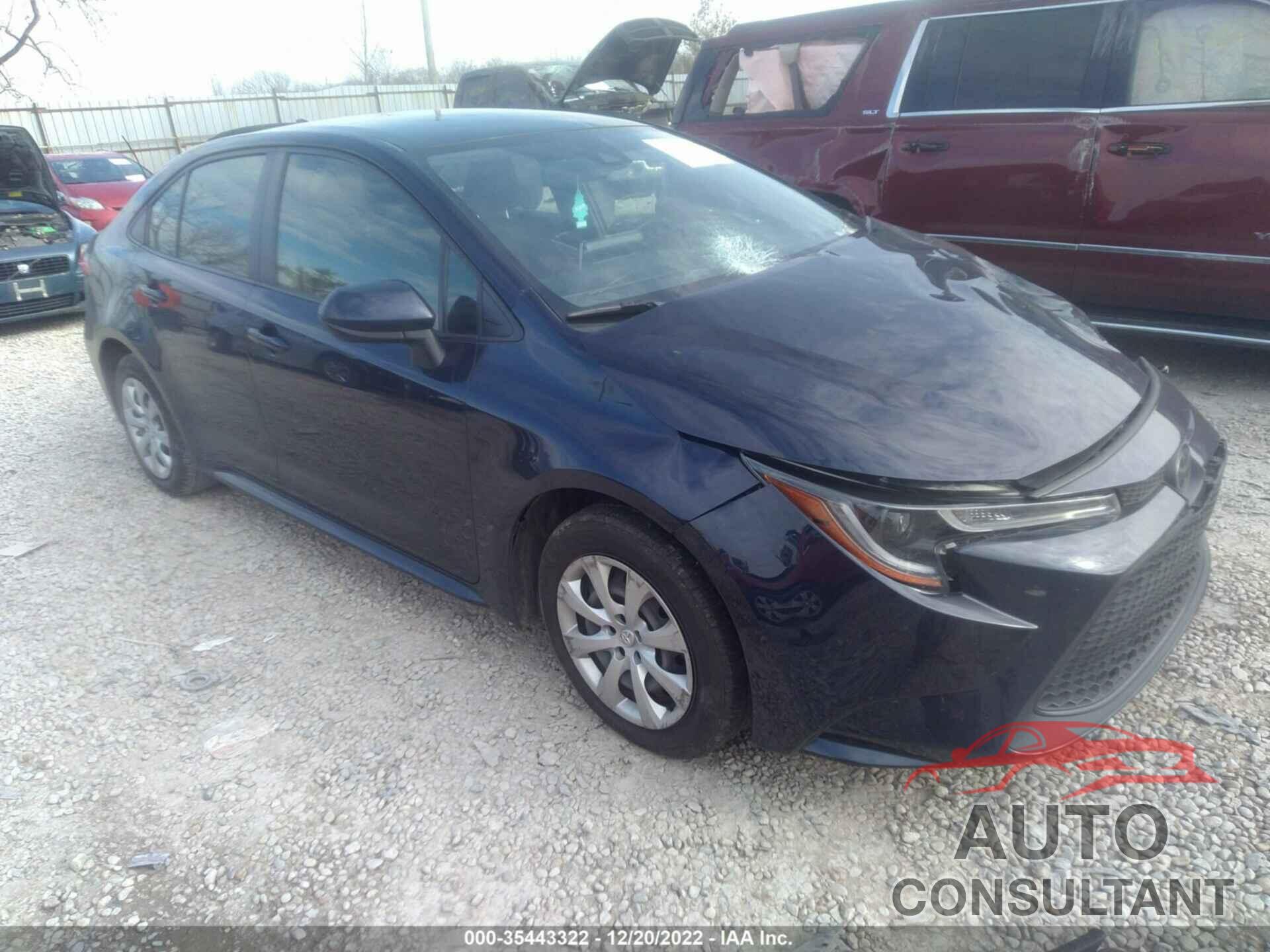 TOYOTA COROLLA 2020 - JTDEPRAE3LJ033699