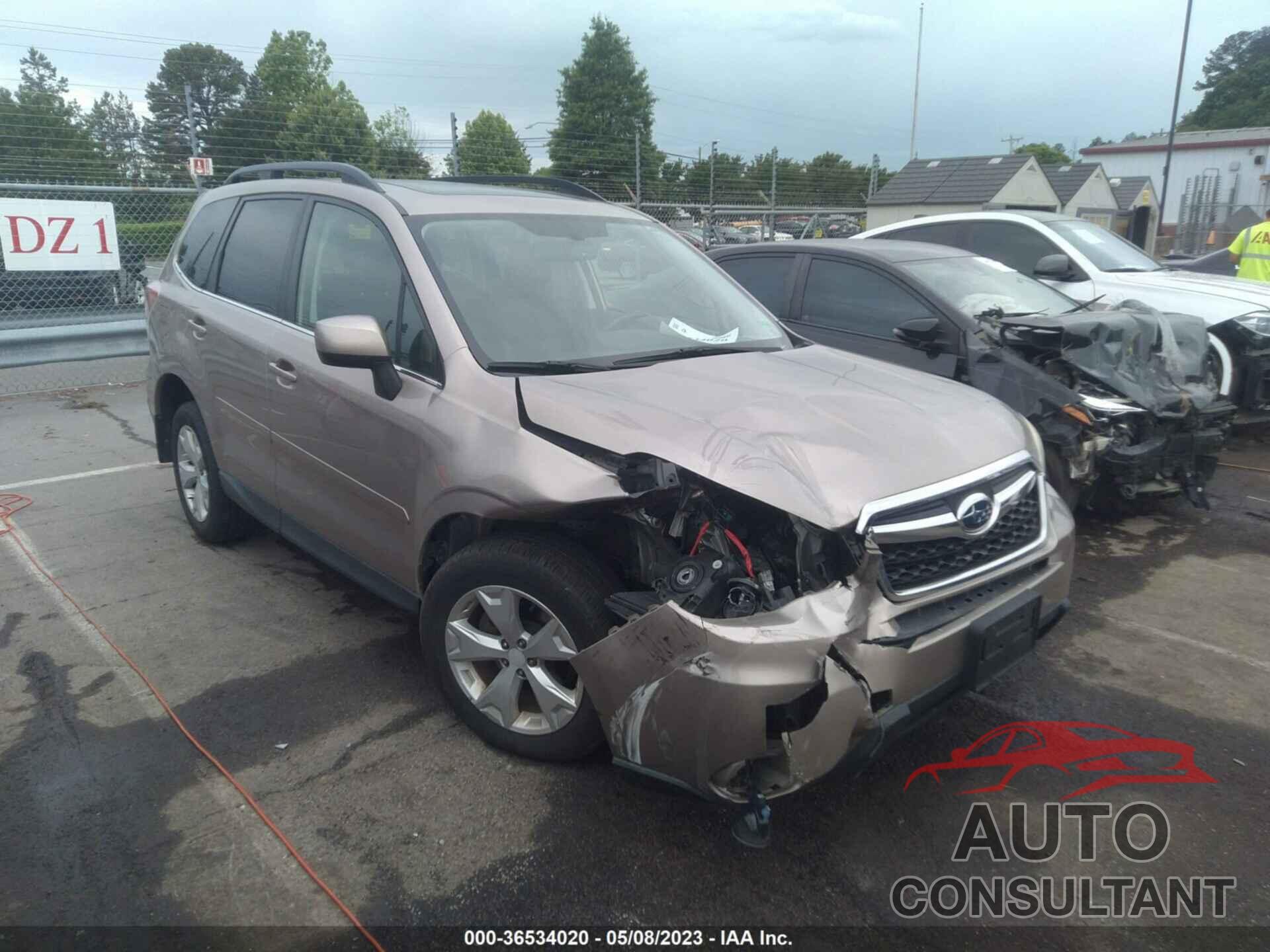 SUBARU FORESTER 2015 - JF2SJAHC9FH406929