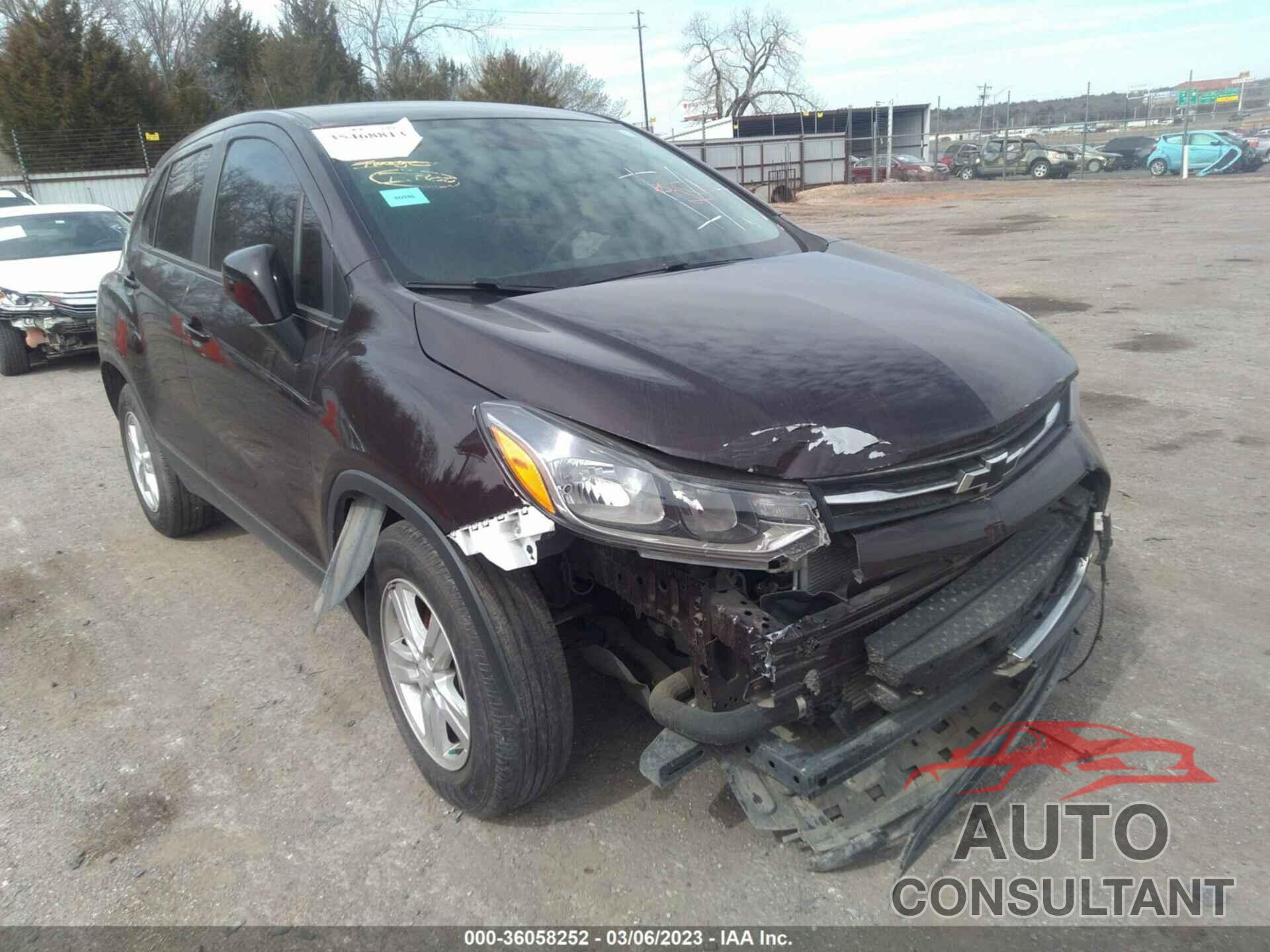 CHEVROLET TRAX 2020 - KL7CJKSB6LB344474