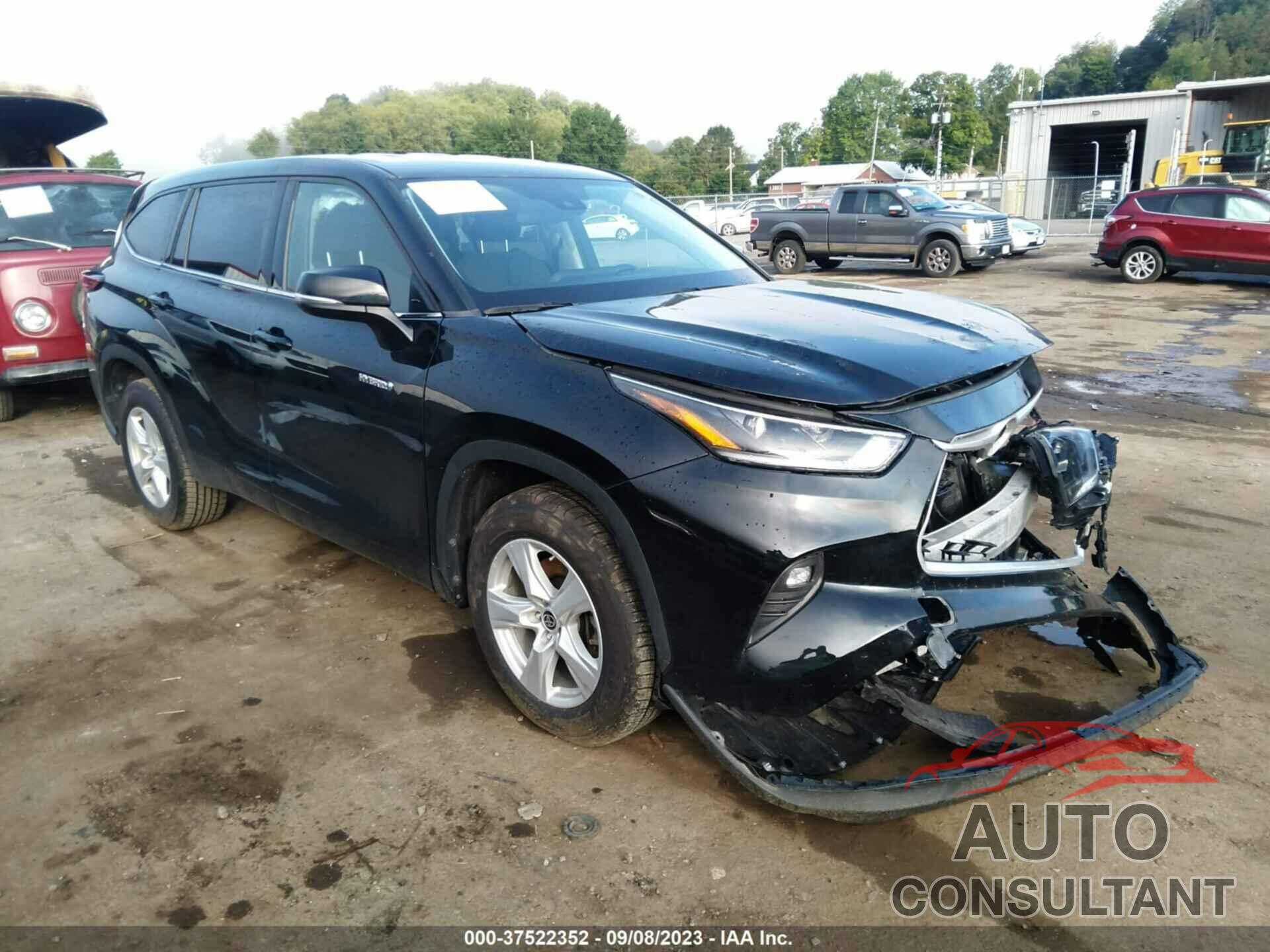 TOYOTA HIGHLANDER 2021 - 5TDZARAH9MS506264