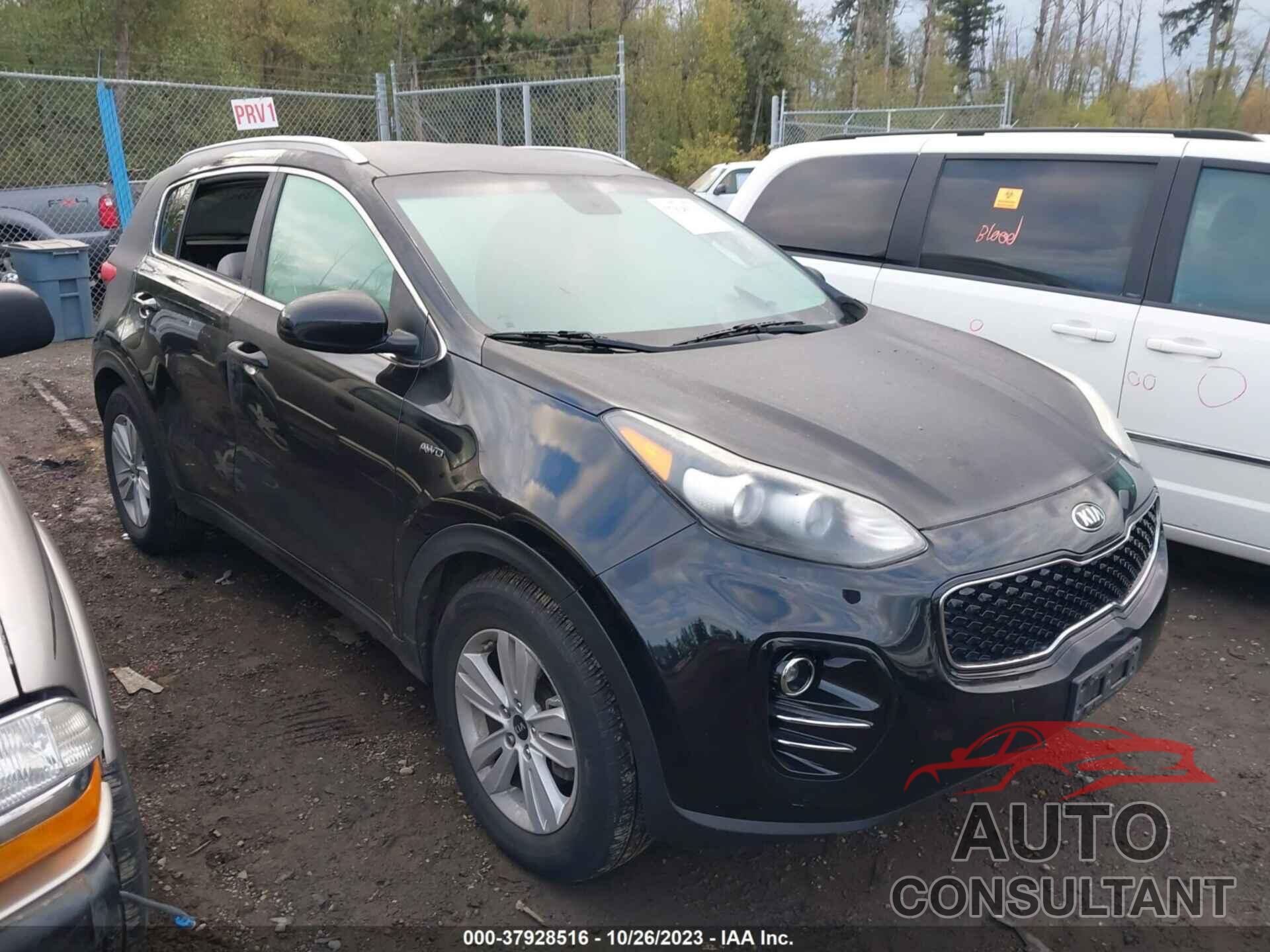 KIA SPORTAGE 2017 - KNDPMCACXH7100347