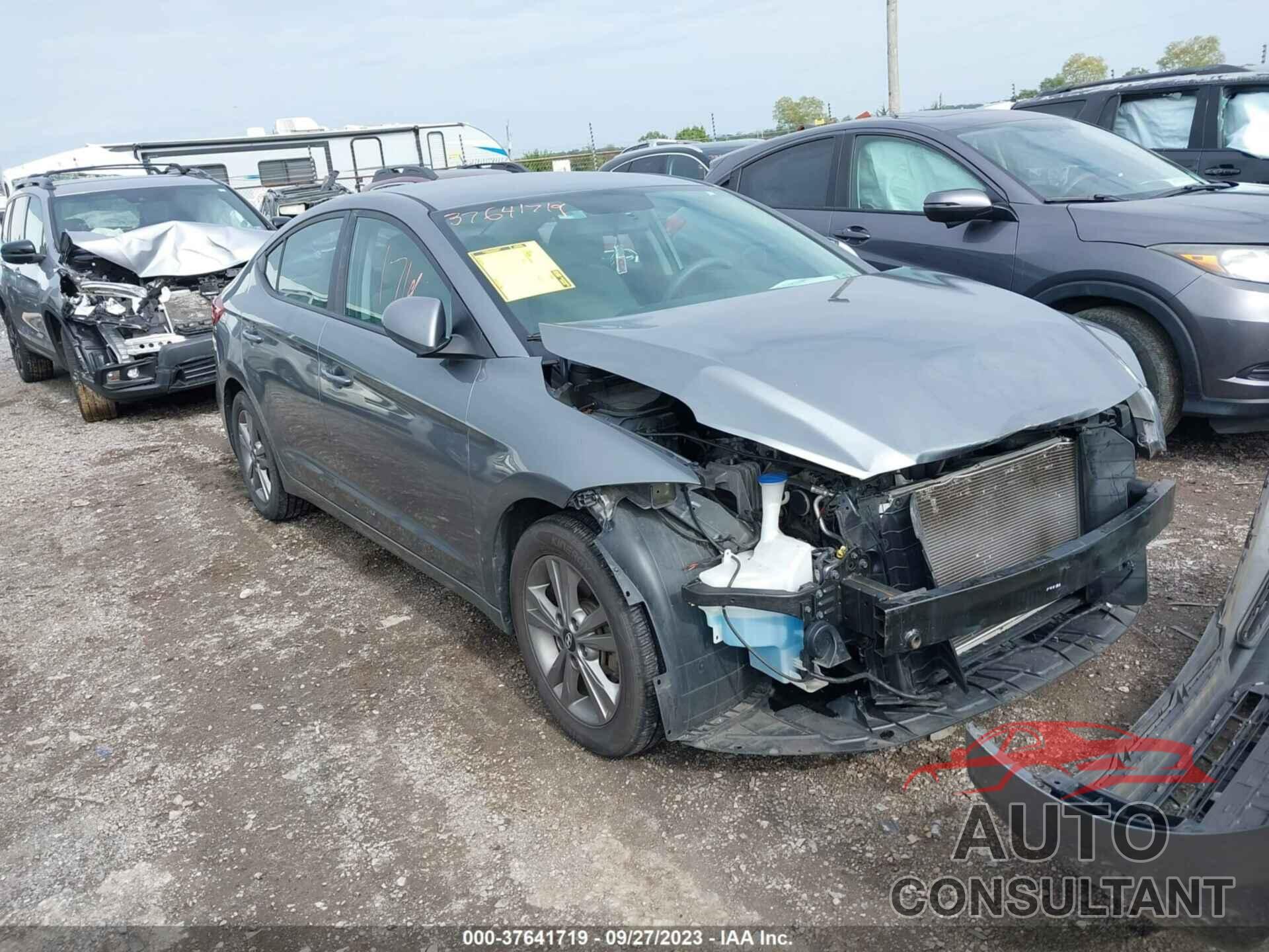 HYUNDAI ELANTRA 2017 - KMHD84LF1HU222600