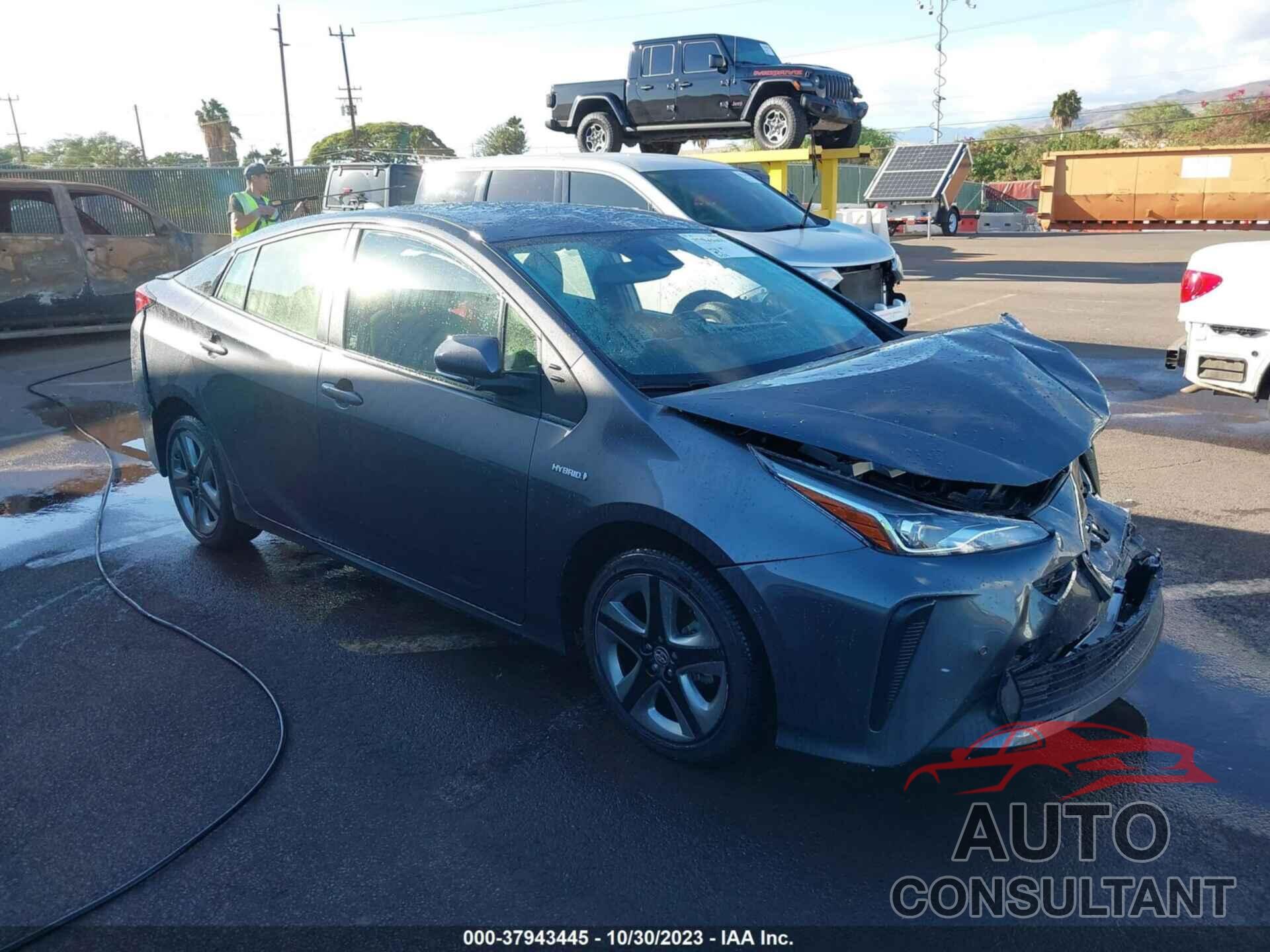 TOYOTA PRIUS 2021 - JTDKAMFU7M3144074