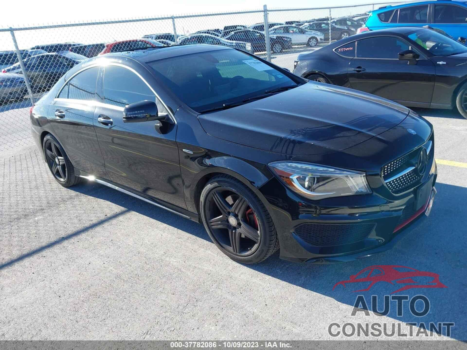 MERCEDES-BENZ CLA 250 2016 - WDDSJ4EB2GN382994