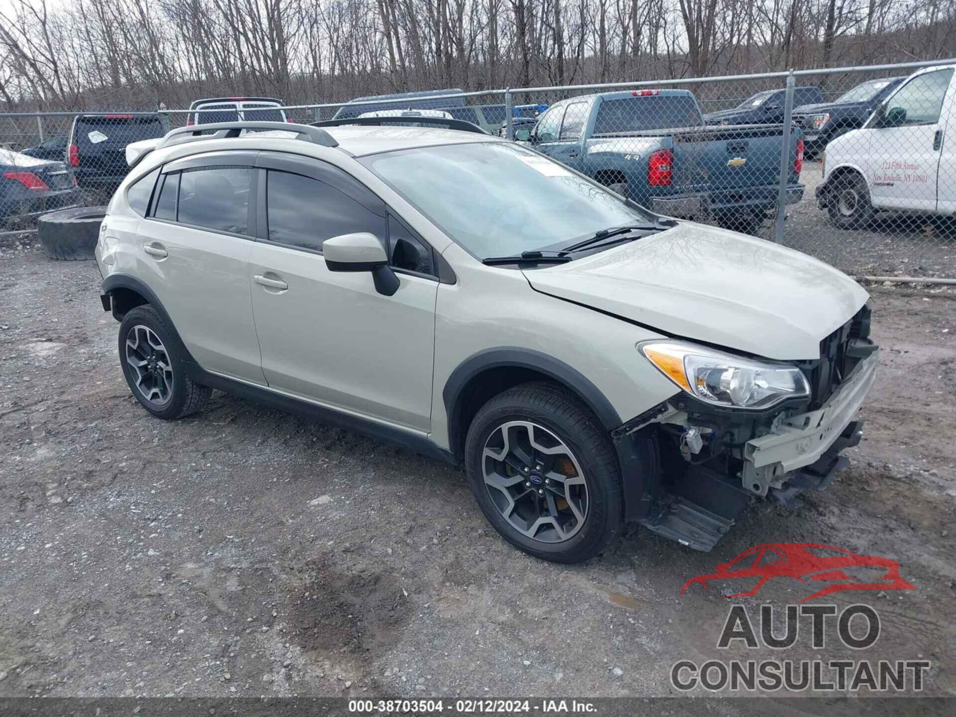 SUBARU CROSSTREK 2016 - JF2GPABC8G8268363