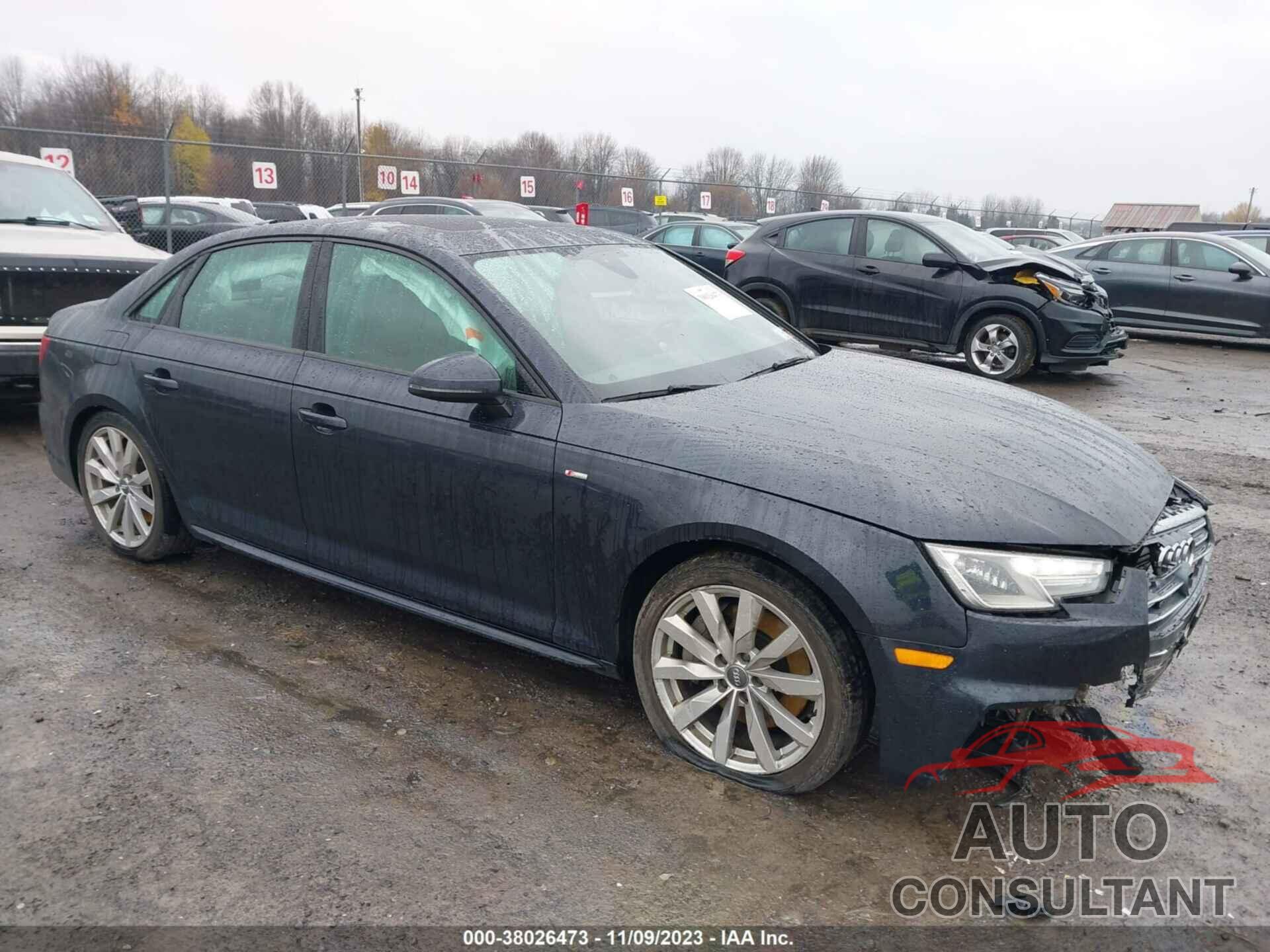 AUDI A4 2018 - WAUDNAF43JA122234