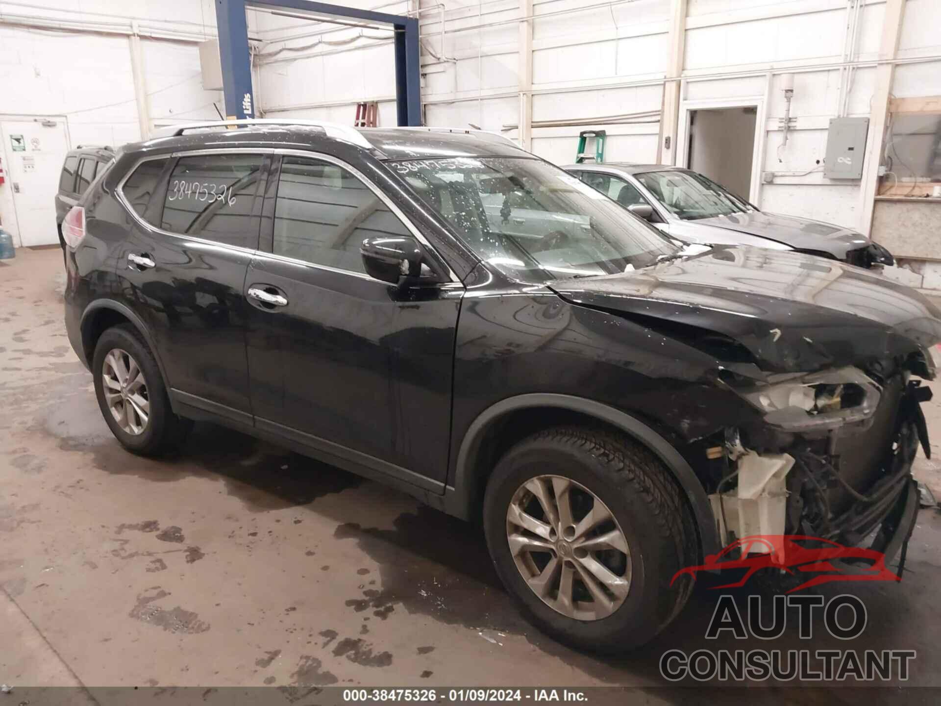 NISSAN ROGUE 2016 - KNMAT2MV3GP629508