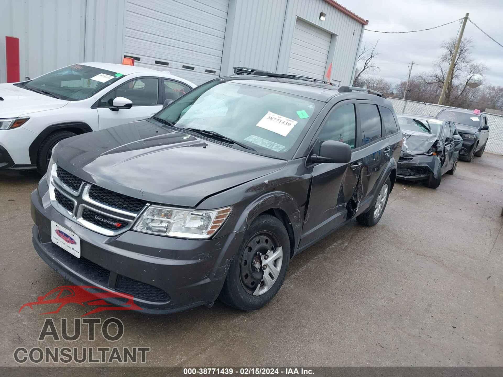 DODGE JOURNEY 2017 - 3C4PDCAB1HT653701