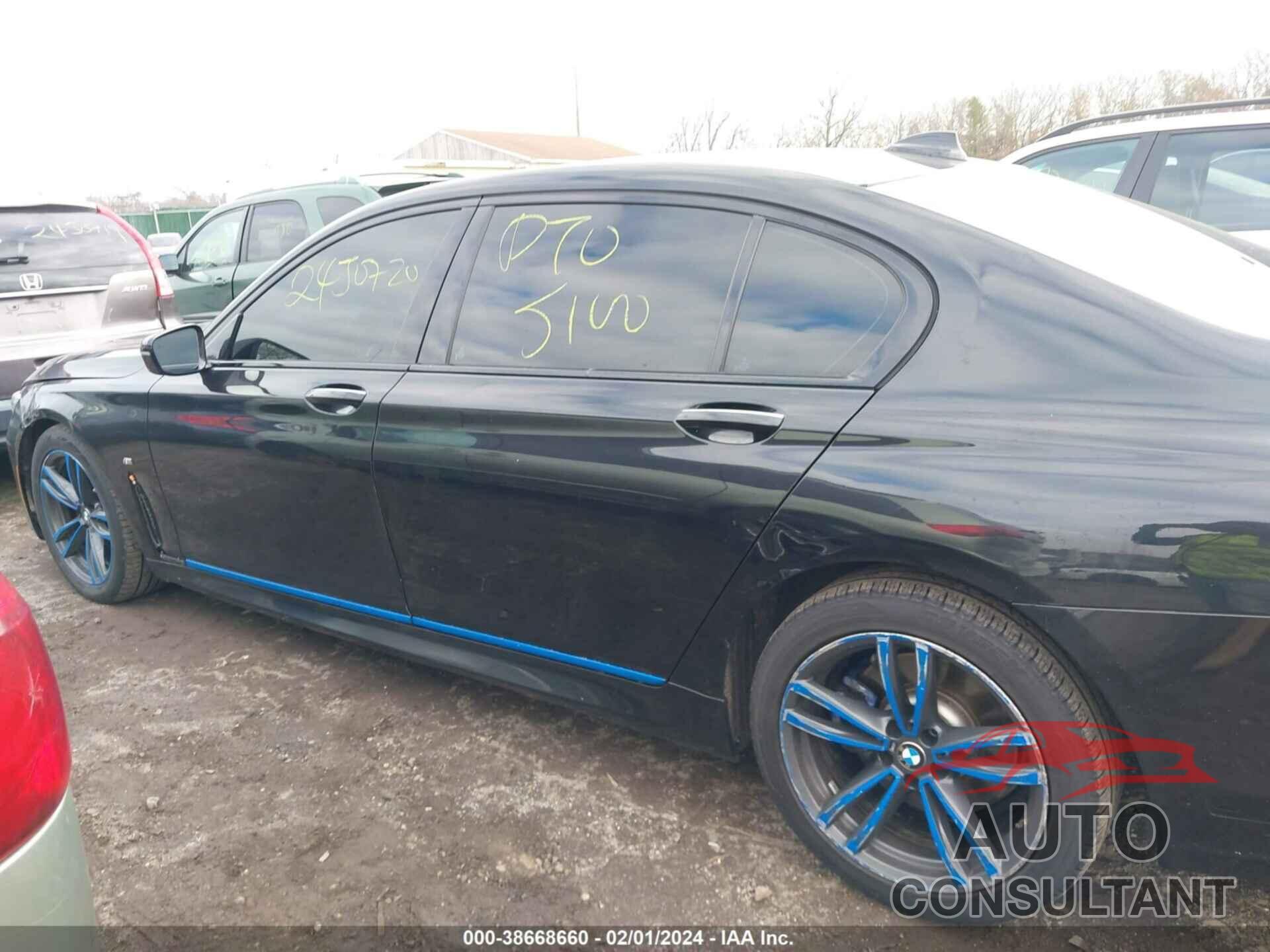 BMW 740I 2020 - WBA7T4C01LGF97518