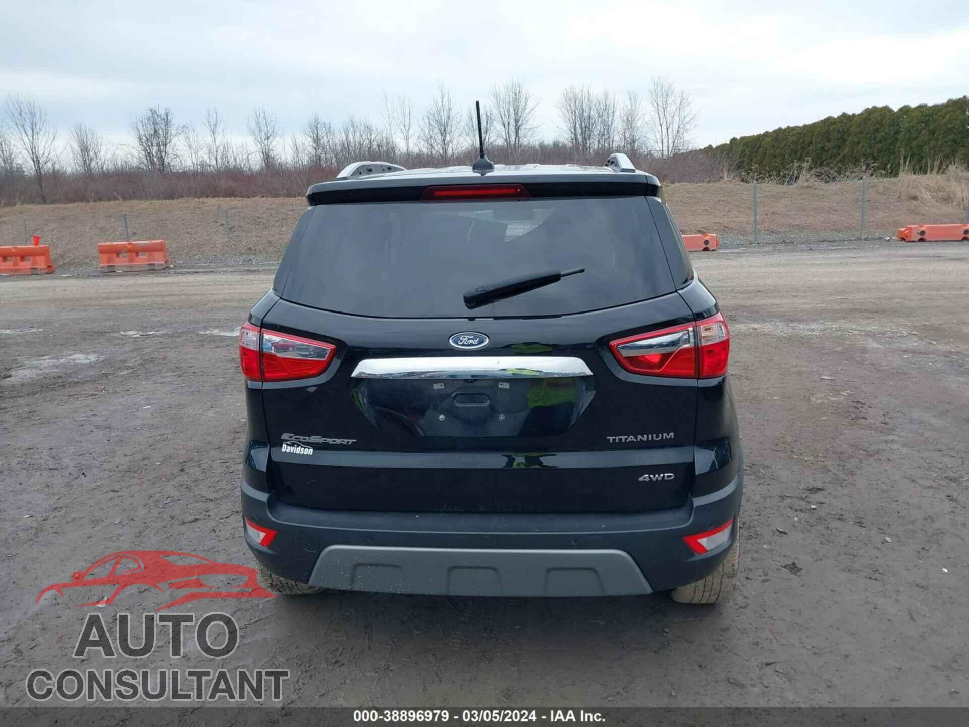 FORD ECOSPORT 2022 - MAJ6S3KL2NC469230