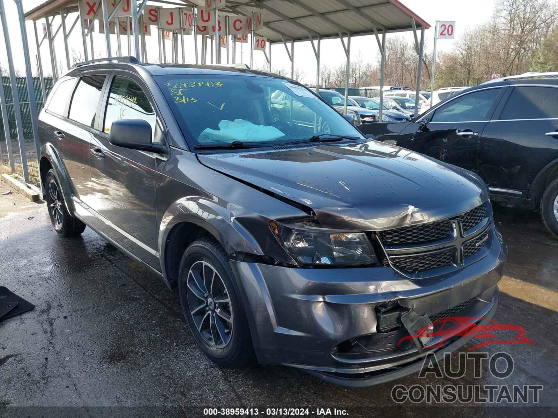 DODGE JOURNEY 2018 - 3C4PDCAB4JT507475