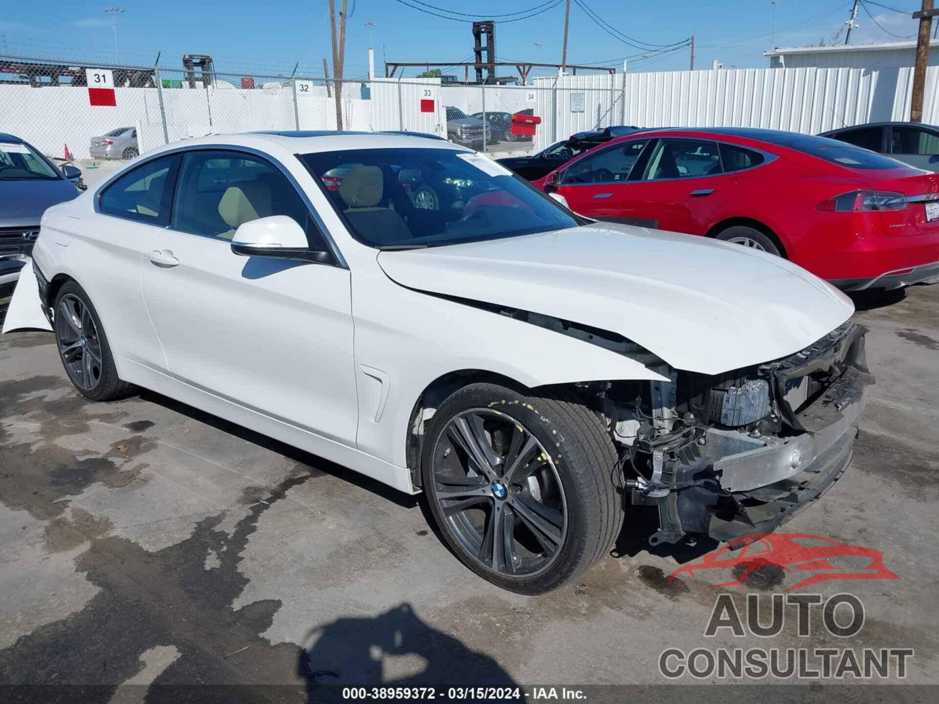 BMW 440I 2018 - WBA4W9C55JAC09290