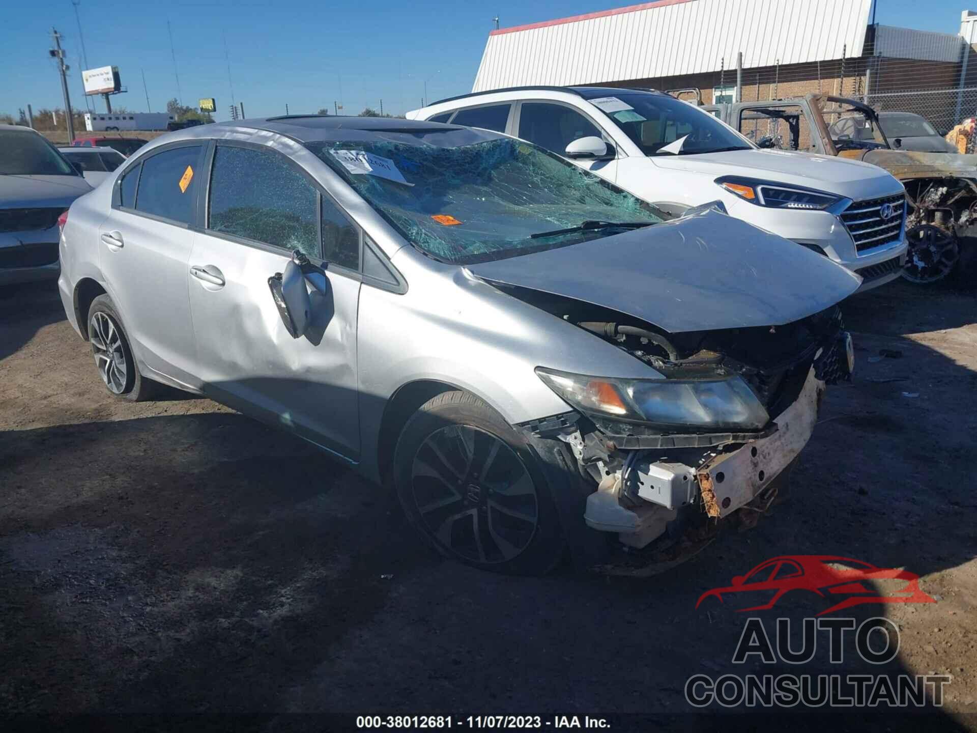 HONDA CIVIC 2015 - 19XFB2F87FE010327