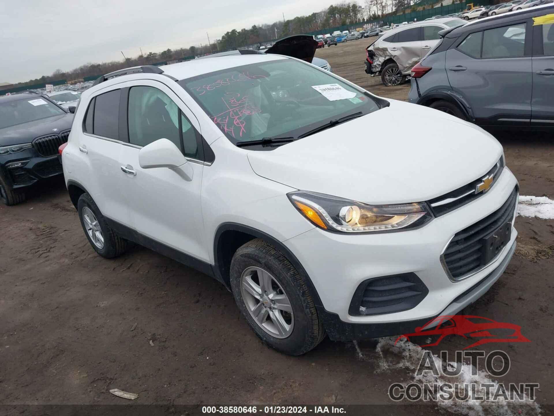 CHEVROLET TRAX 2019 - KL7CJPSB5KB948786