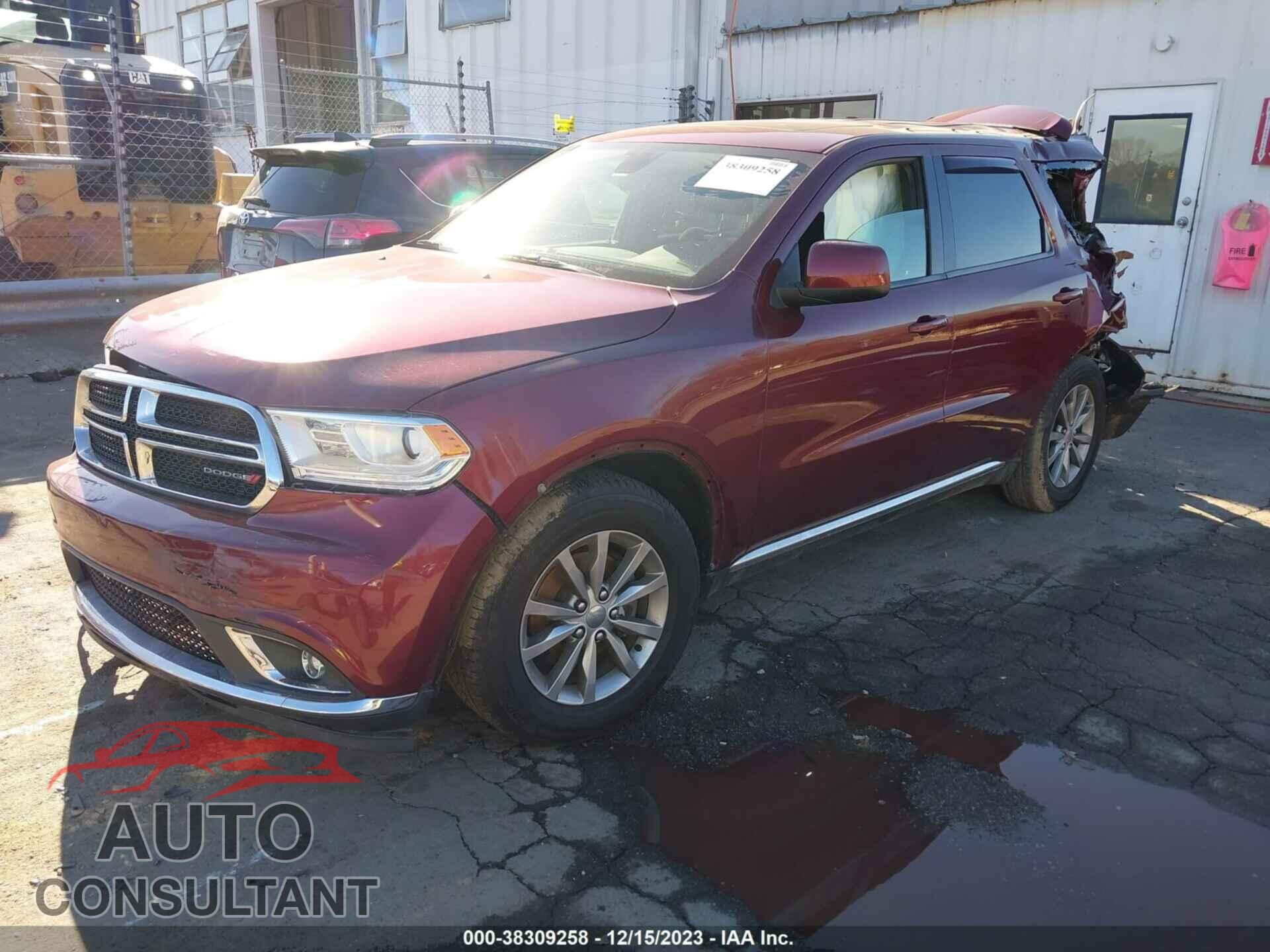 DODGE DURANGO 2017 - 1C4RDHAG2HC757708