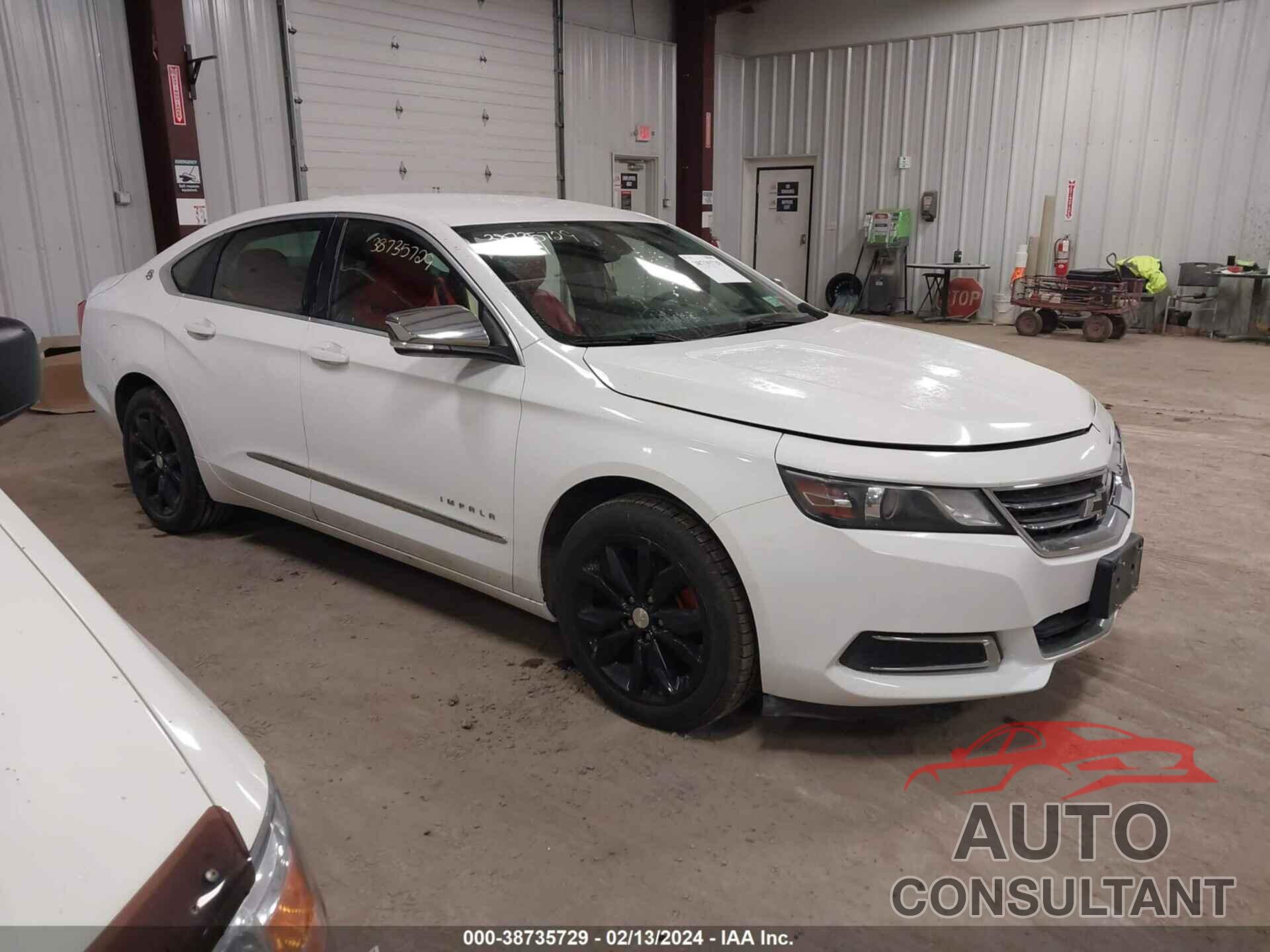 CHEVROLET IMPALA 2017 - 2G1105S39H9175107