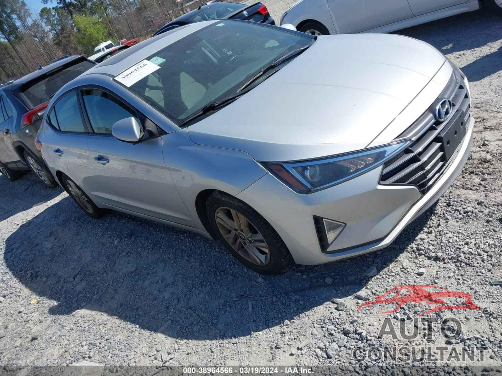 HYUNDAI ELANTRA 2019 - 5NPD84LF2KH497589