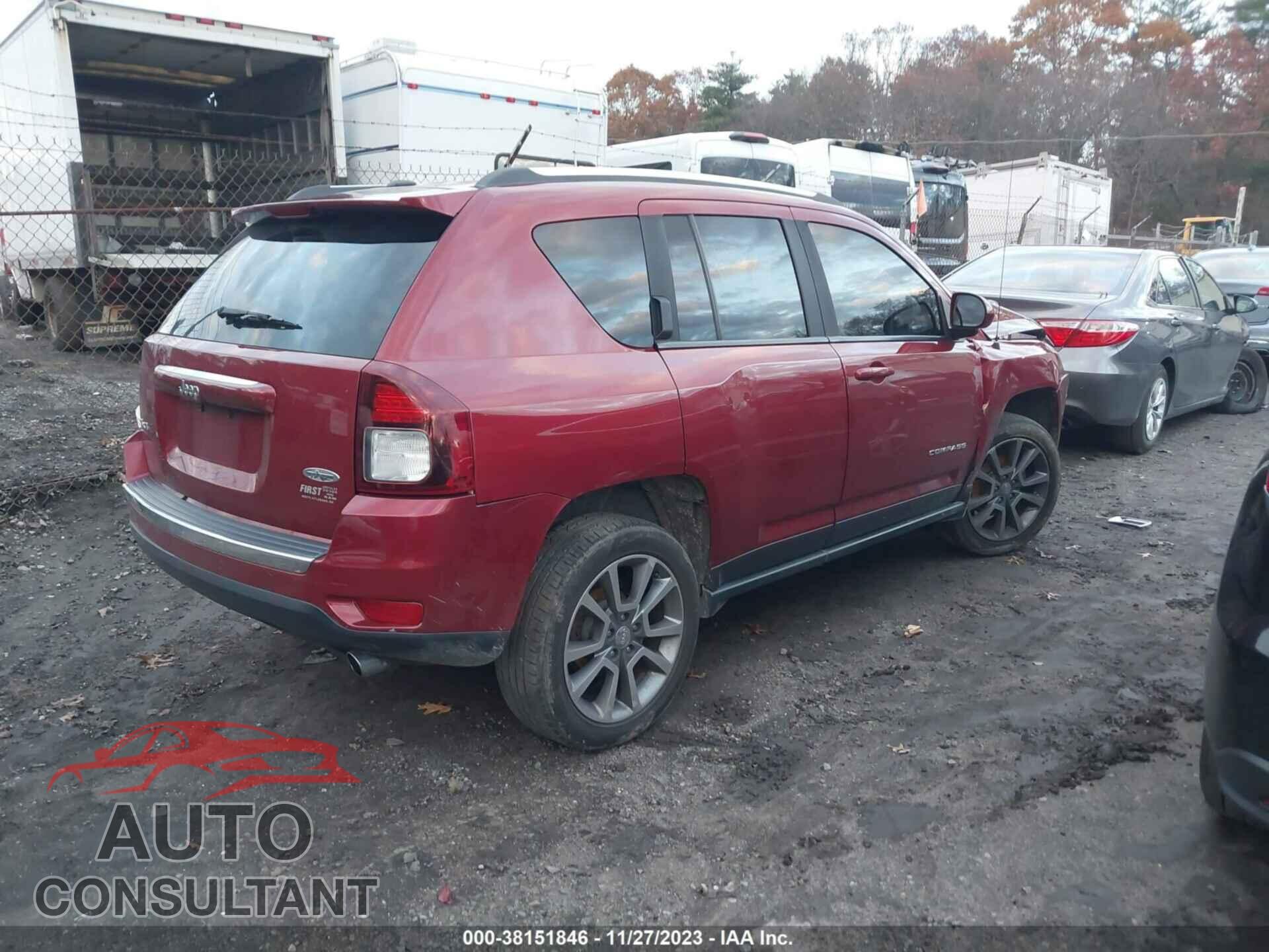 JEEP COMPASS 2016 - 1C4NJDEBXGD696034