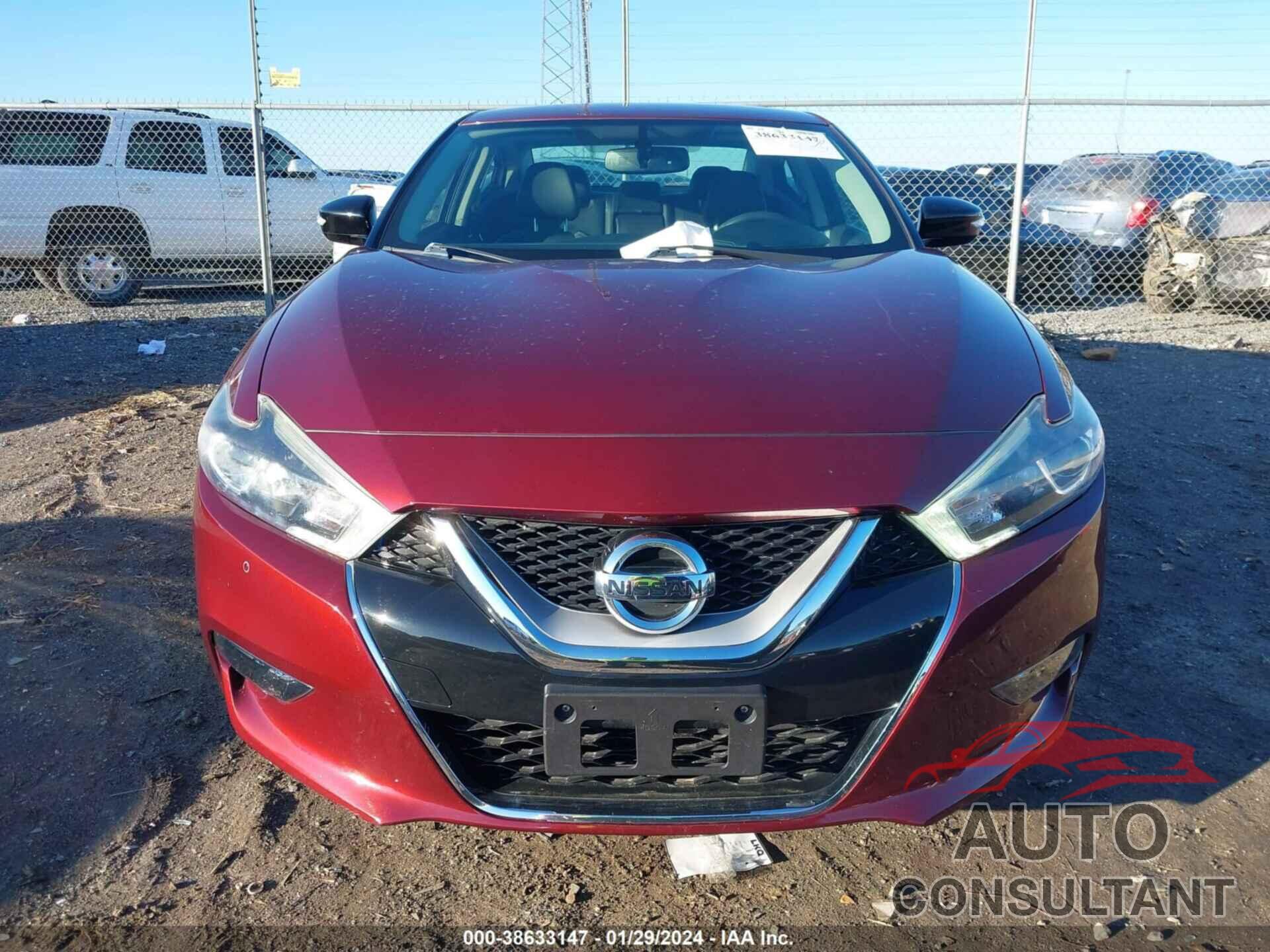 NISSAN MAXIMA 2017 - 1N4AA6AP9HC417830