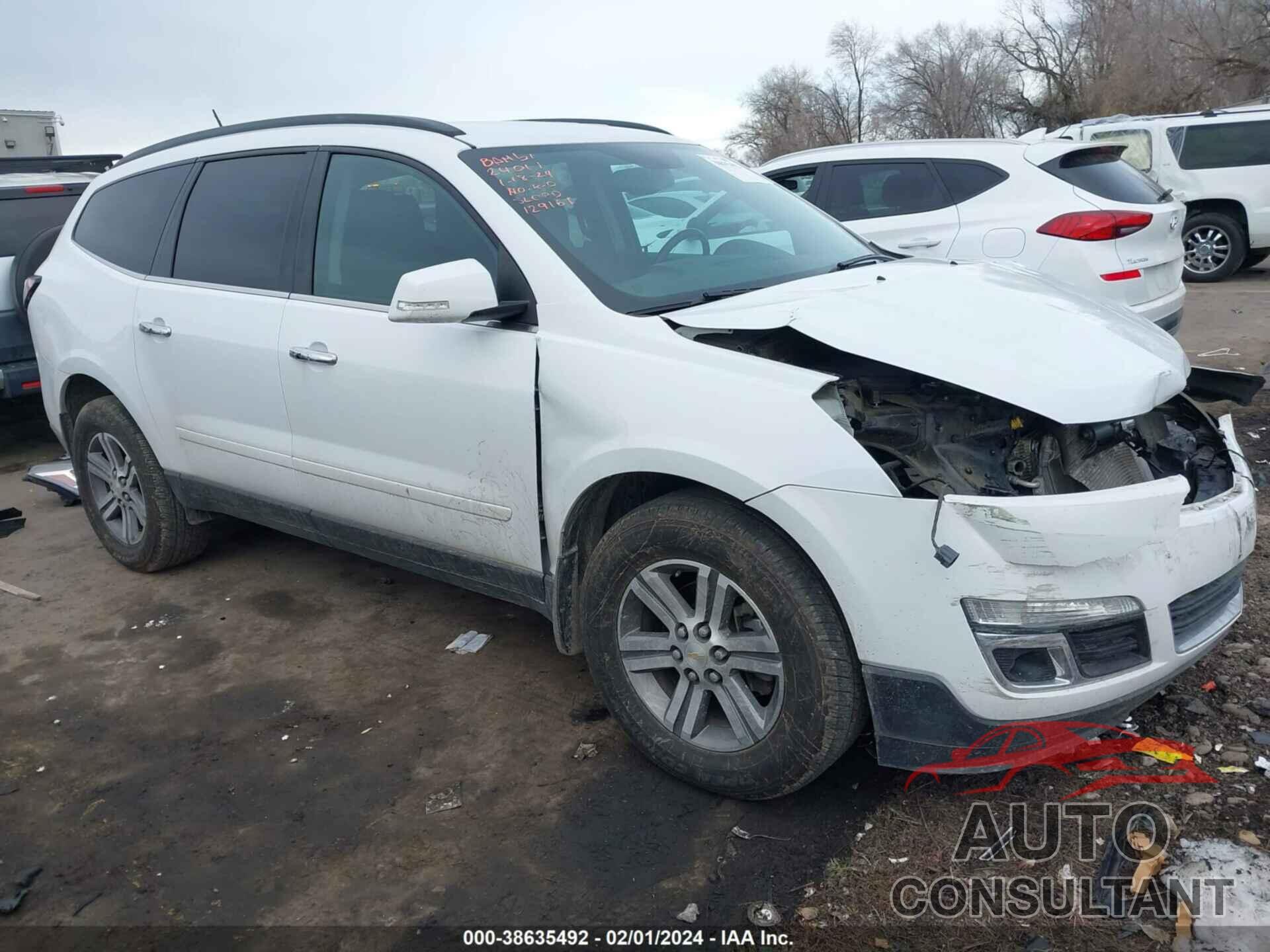 CHEVROLET TRAVERSE 2017 - 1GNKVHKD2HJ129167