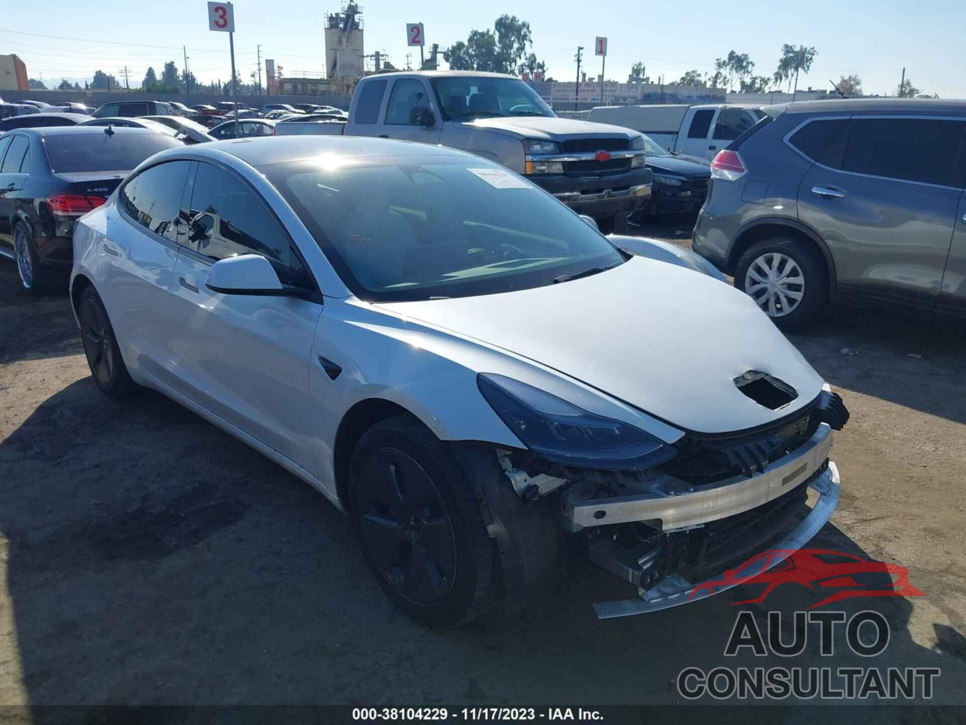 TESLA MODEL 3 2022 - 5YJ3E1EA9NF232143