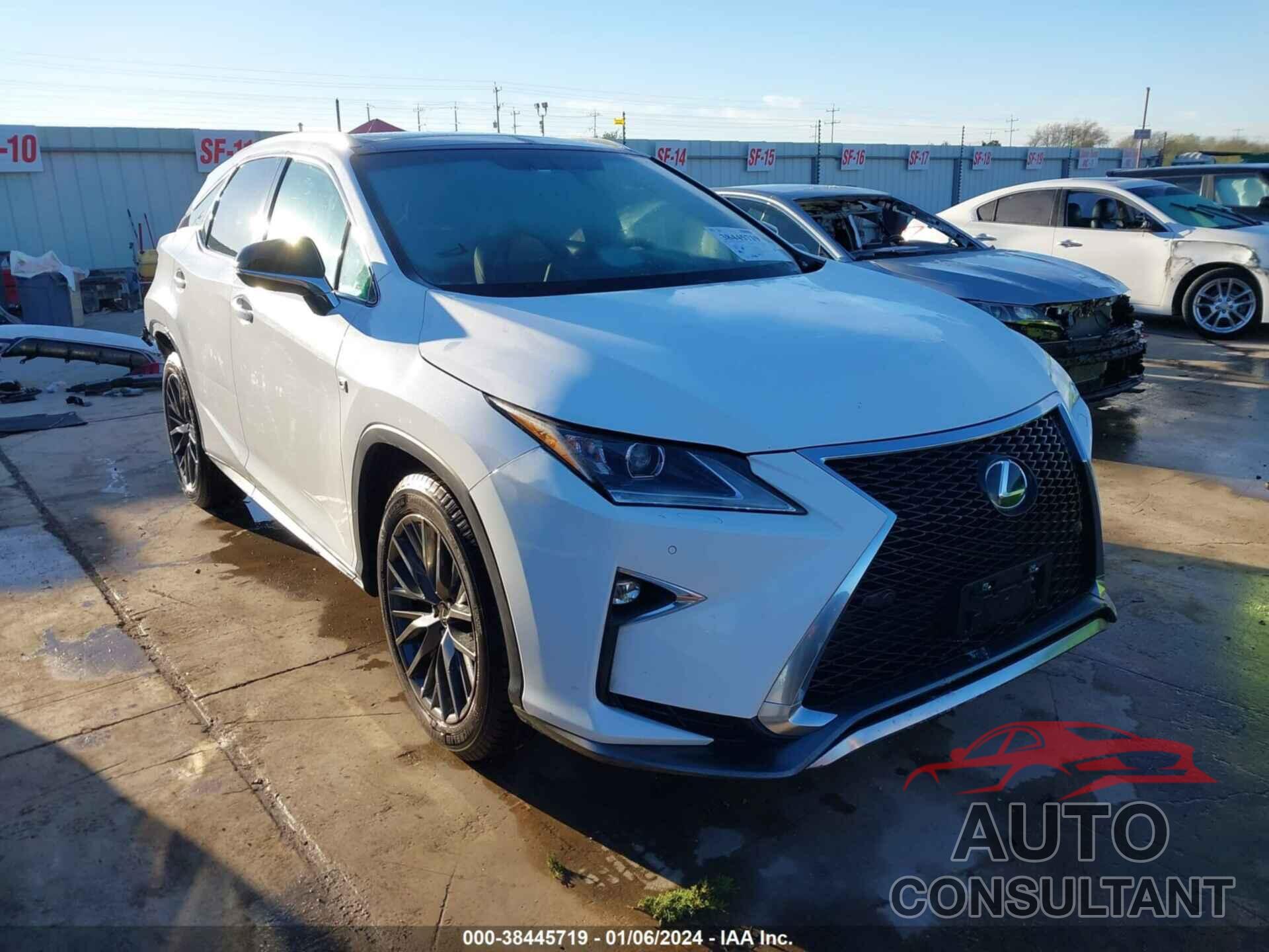 LEXUS RX 350 2016 - 2T2BZMCA6GC016662