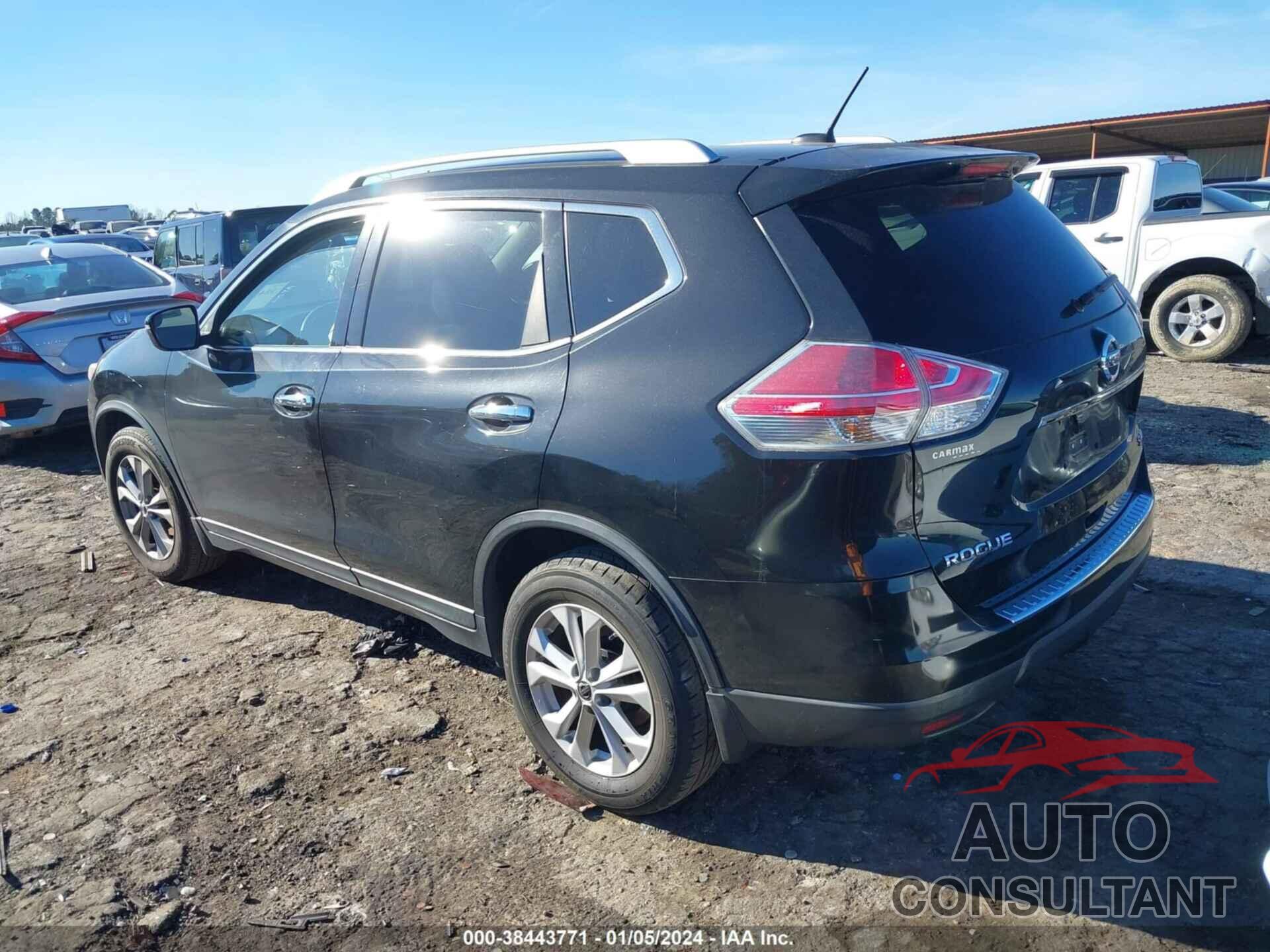 NISSAN ROGUE 2016 - KNMAT2MV6GP603808