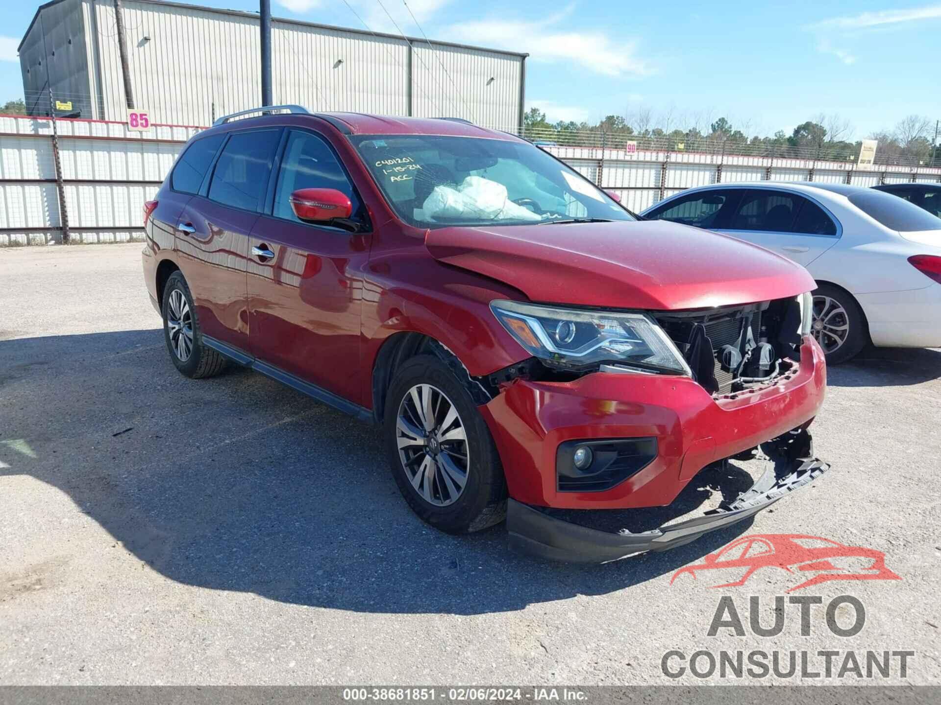 NISSAN PATHFINDER 2017 - 5N1DR2MN8HC649186