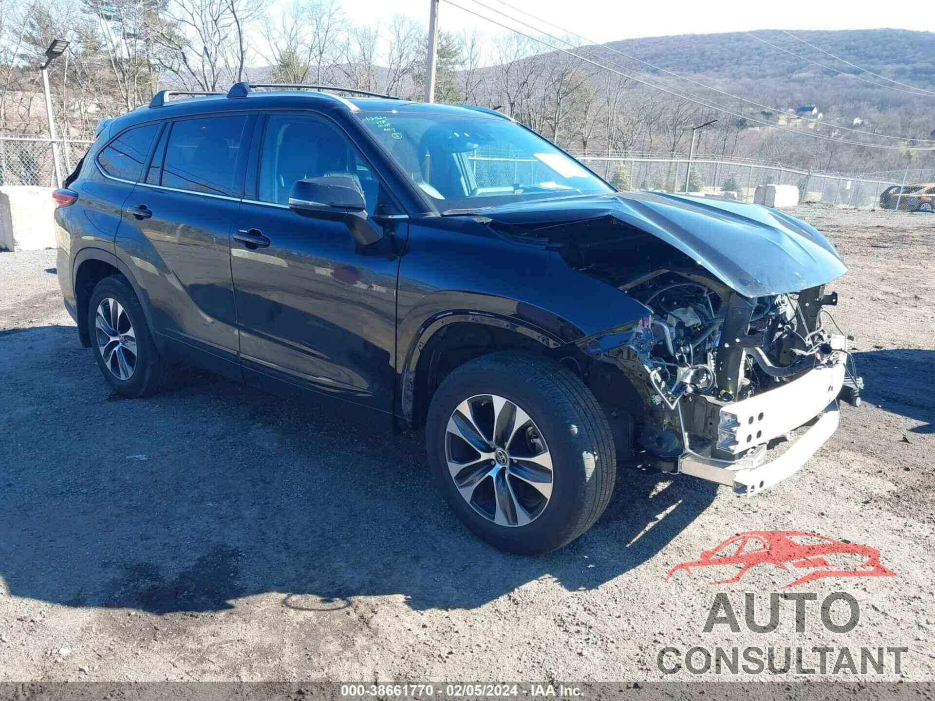 TOYOTA HIGHLANDER 2022 - 5TDGZRBH2NS175821