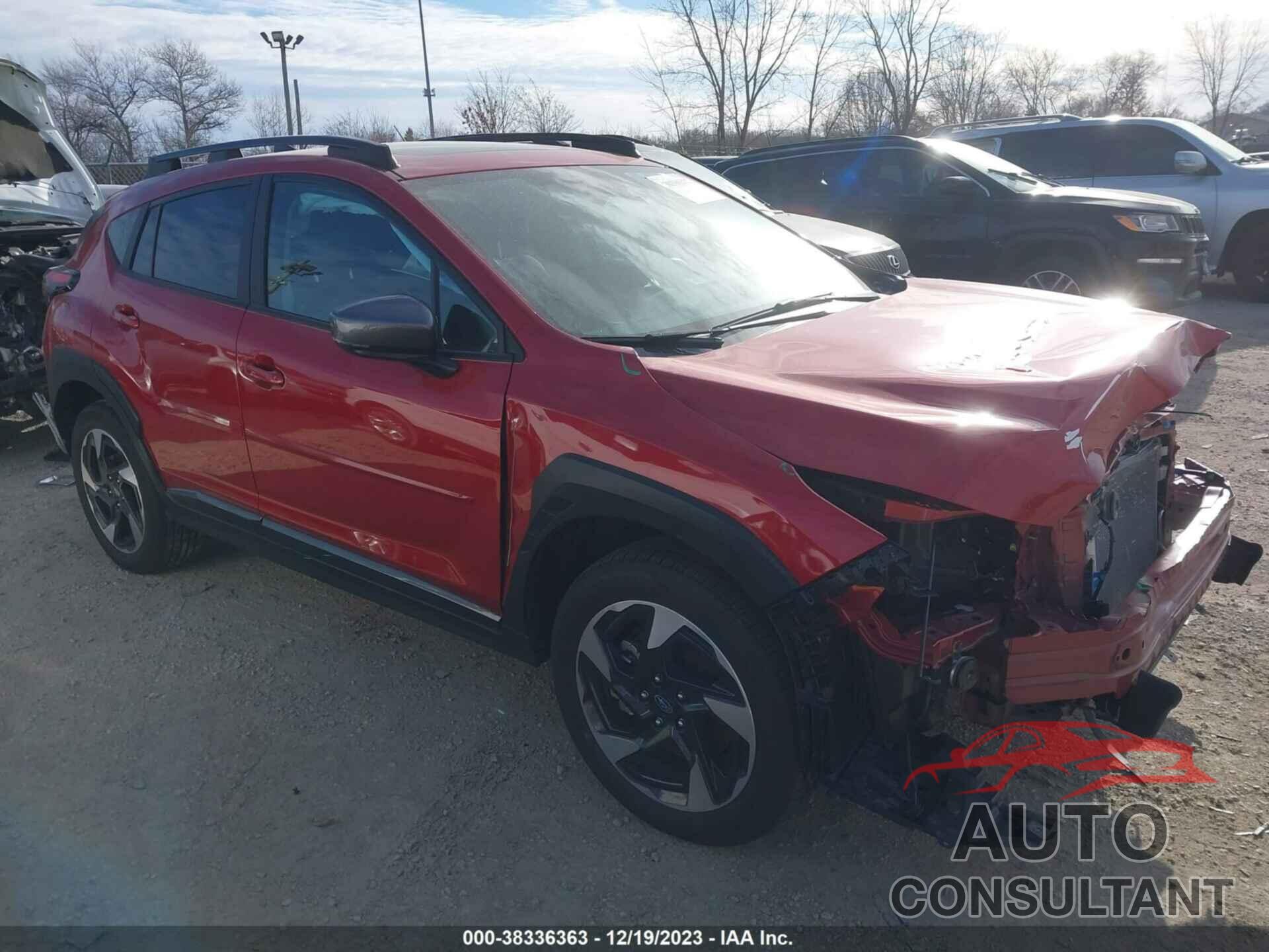 SUBARU CROSSTREK 2024 - 4S4GUHN60R3707833