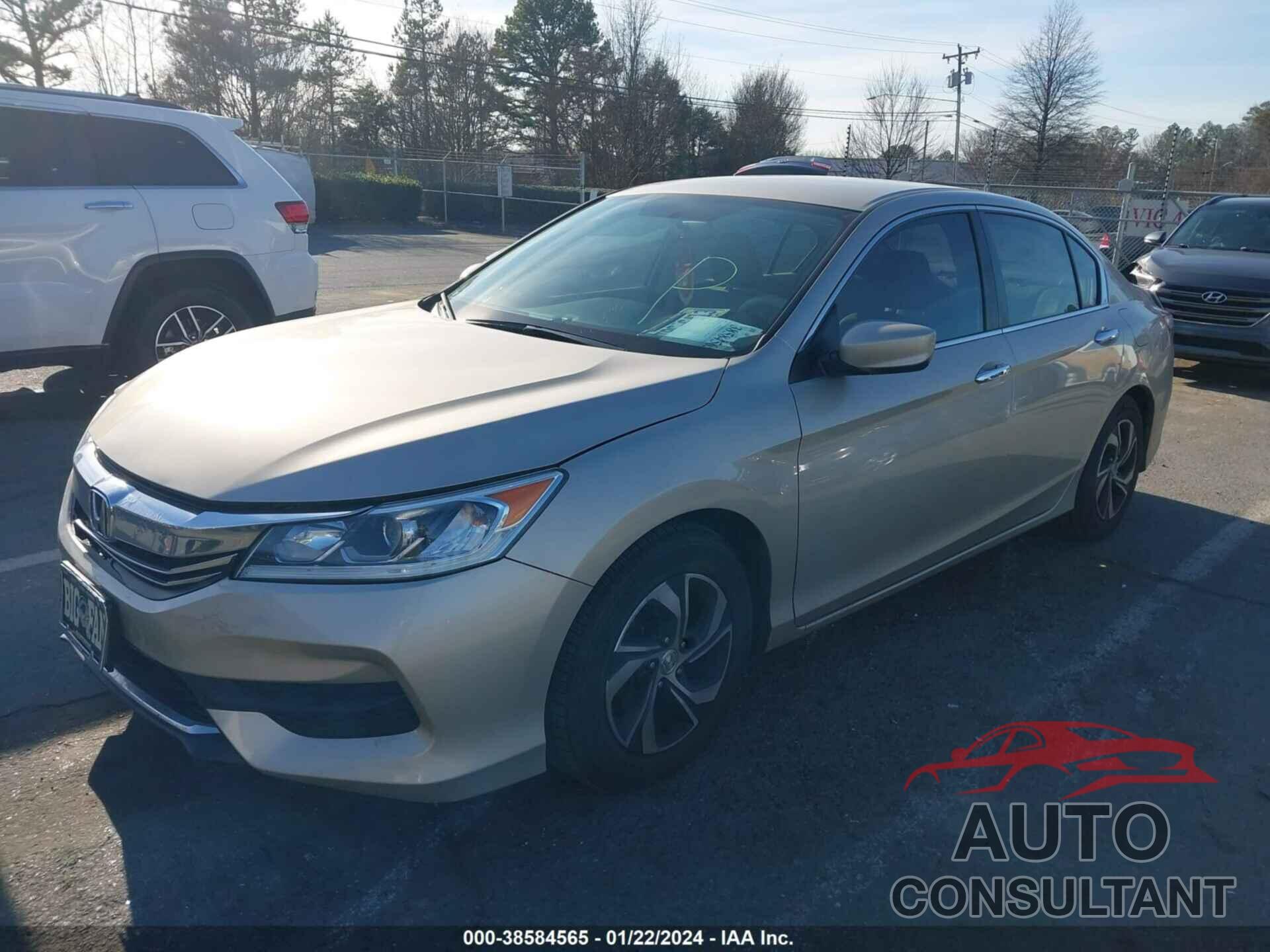 HONDA ACCORD 2016 - 1HGCR2F35GA222068