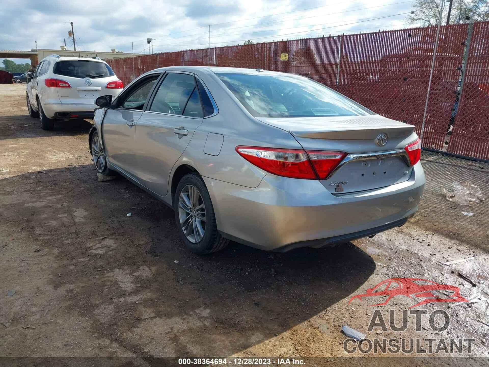 TOYOTA CAMRY 2016 - 4T1BF1FK0GU545829