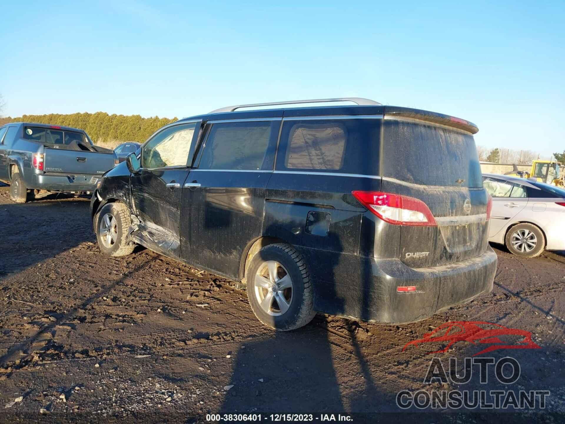 NISSAN QUEST 2016 - JN8AE2KP1G9150186