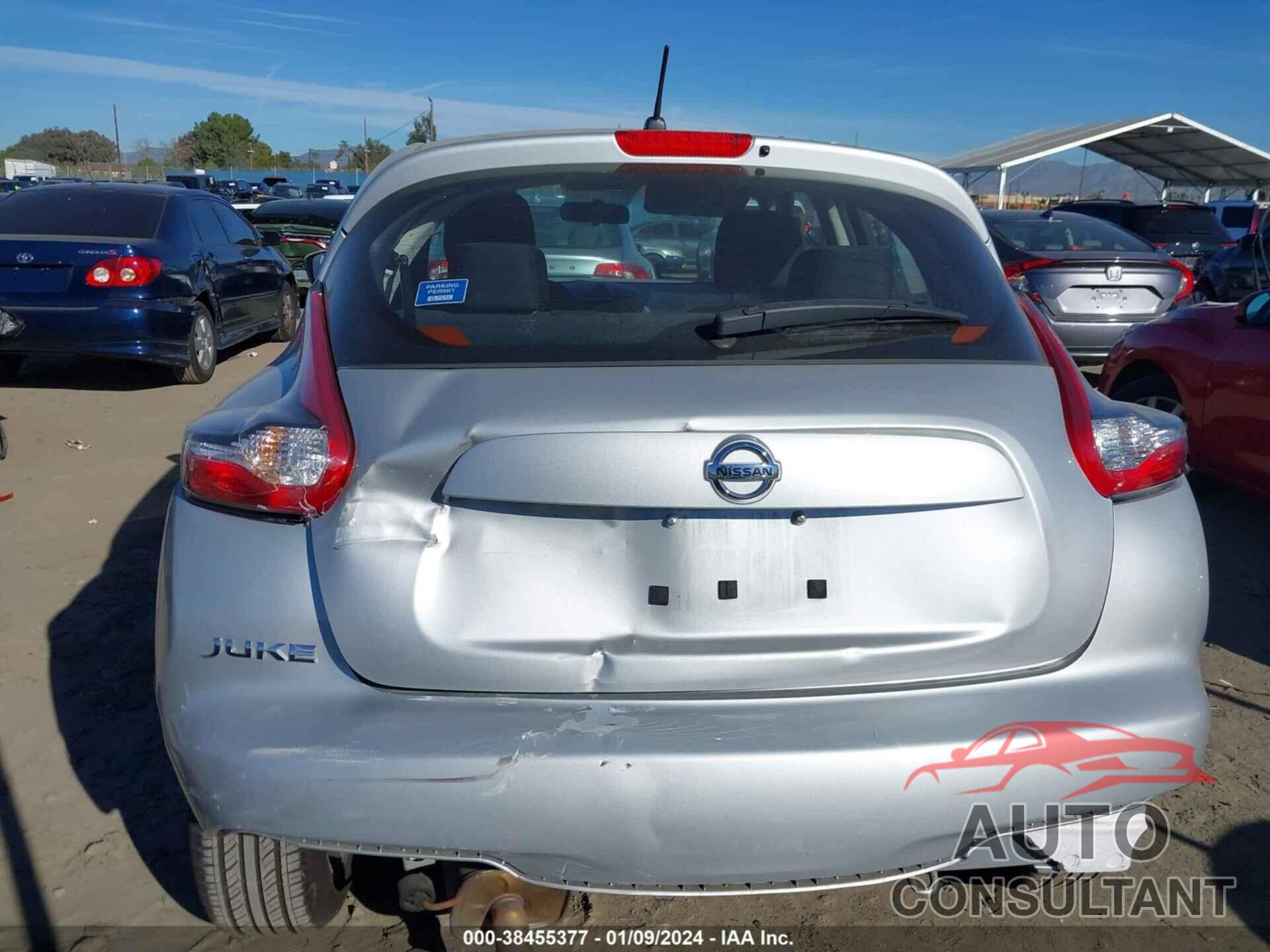 NISSAN JUKE 2016 - JN8AF5MR3GT605443