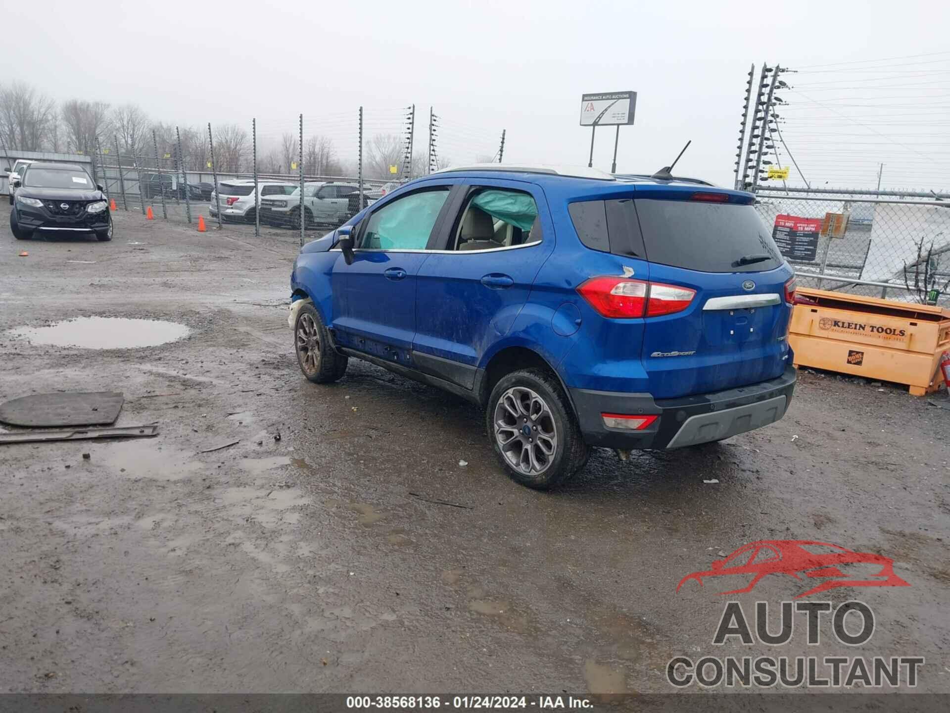 FORD ECOSPORT 2020 - MAJ6S3KL2LC330227