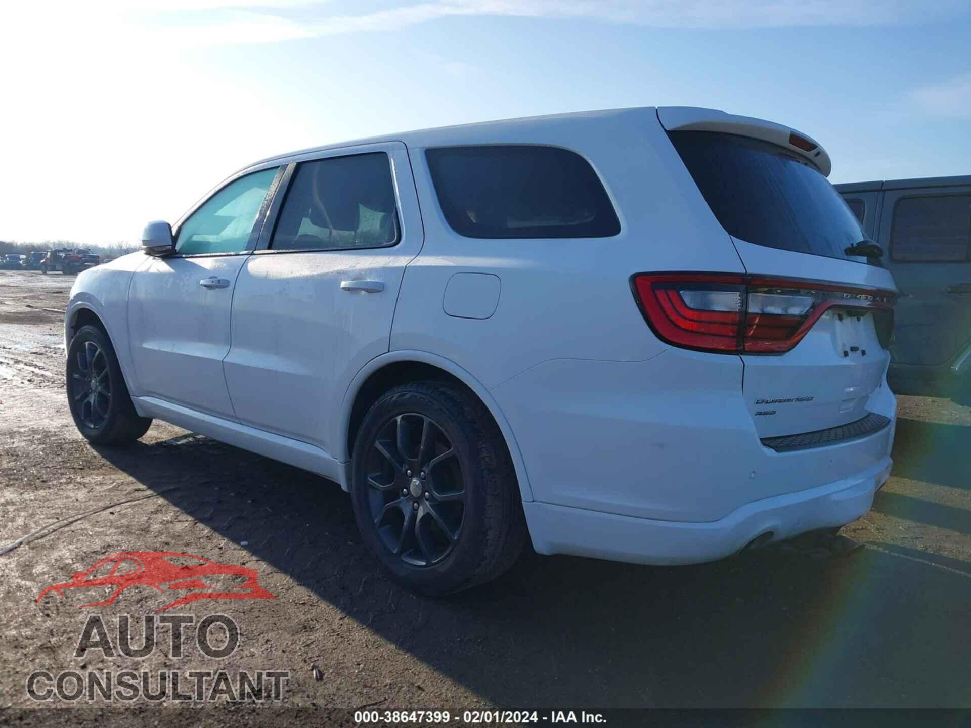 DODGE DURANGO 2016 - 1C4SDJCT9GC420048