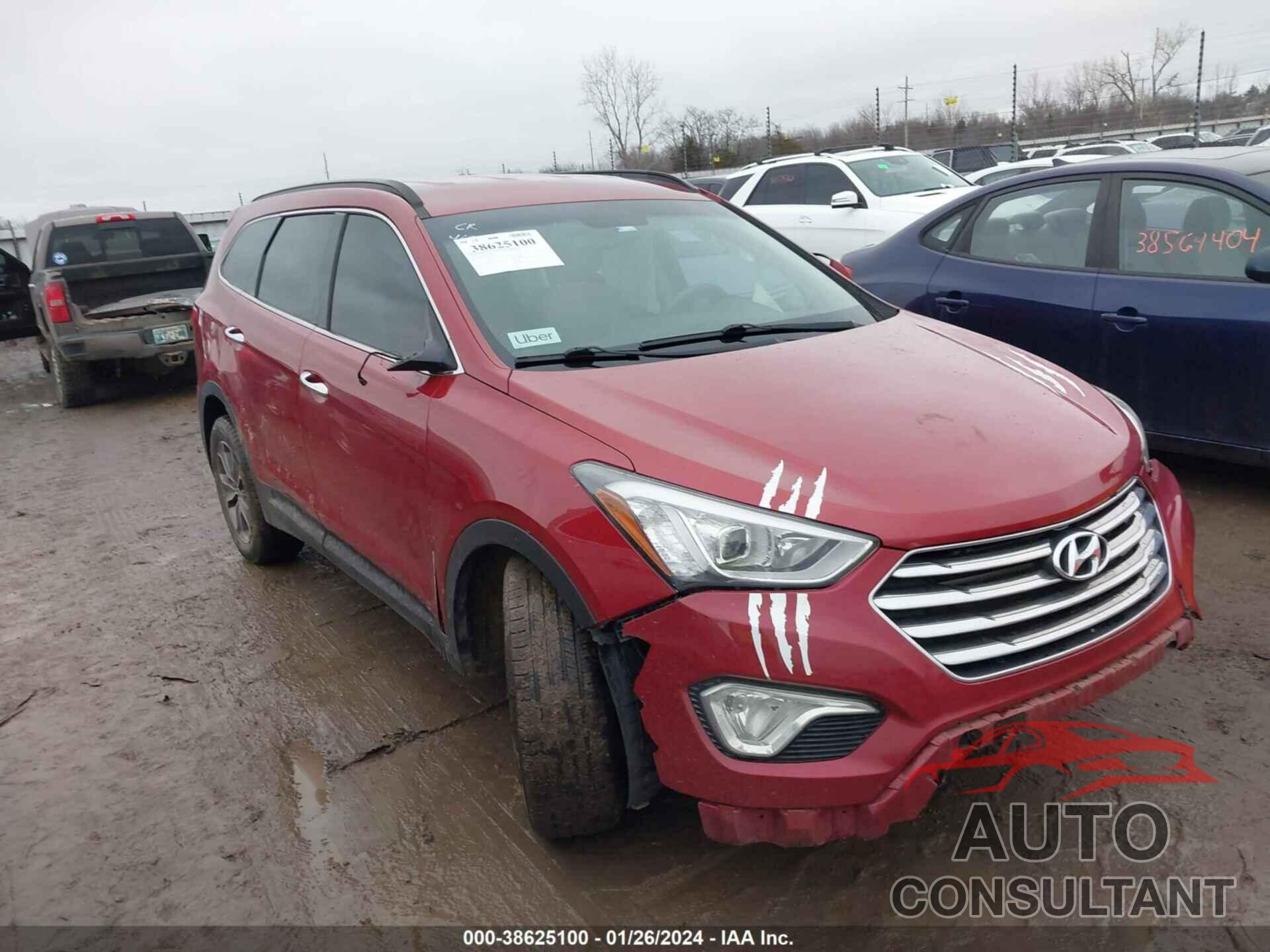 HYUNDAI SANTA FE 2016 - KM8SM4HF3GU158814