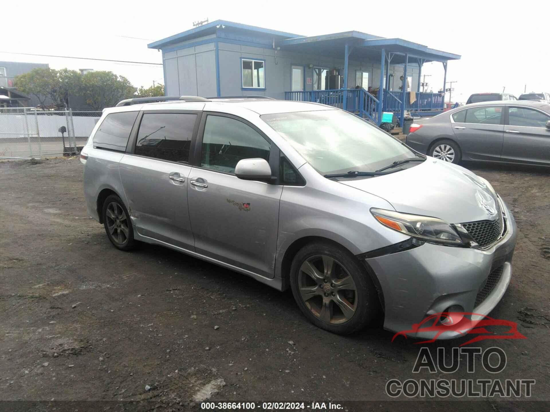 TOYOTA SIENNA 2017 - 5TDXZ3DCXHS859924