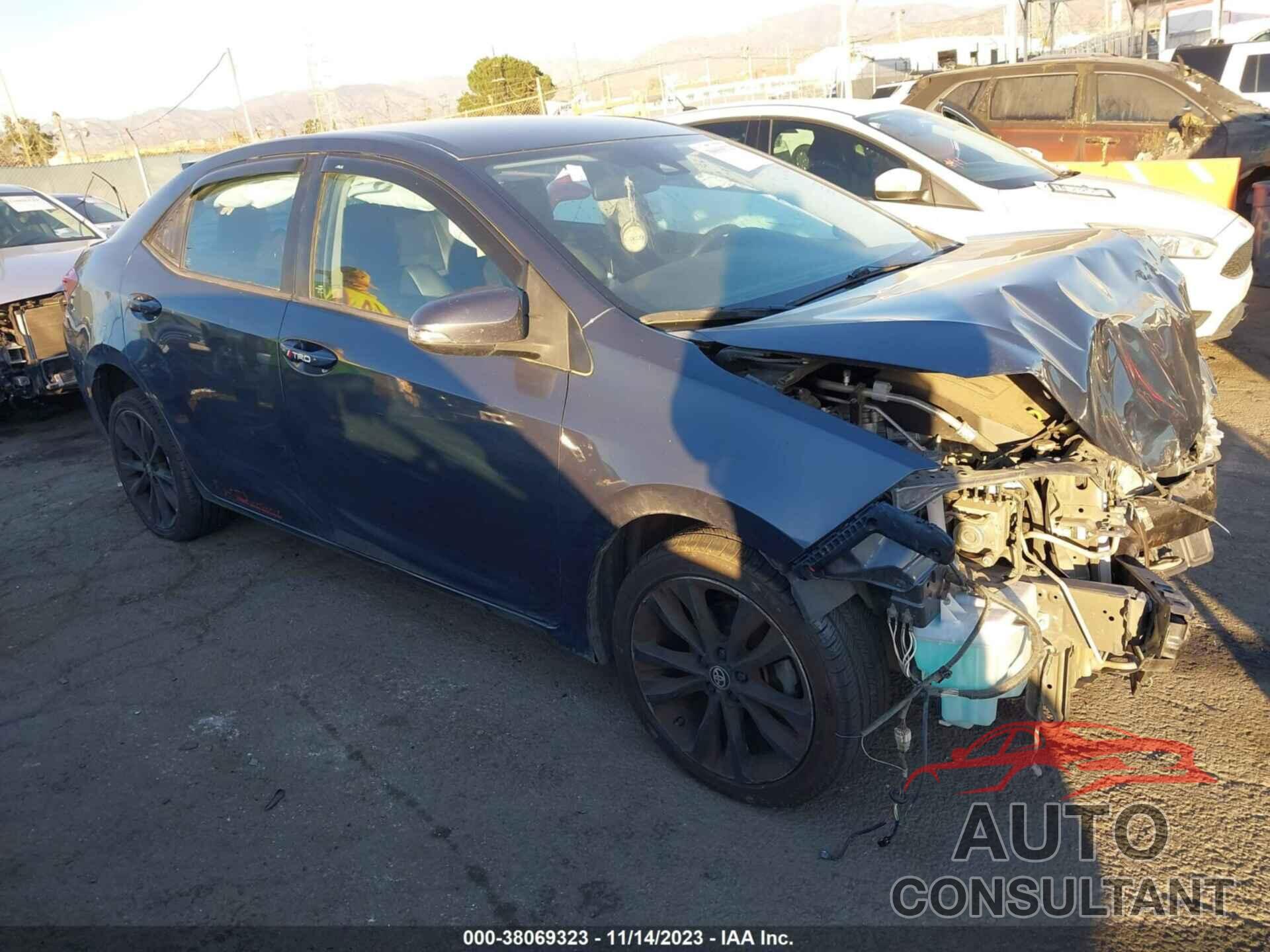 TOYOTA COROLLA 2017 - 5YFBURHE3HP644384