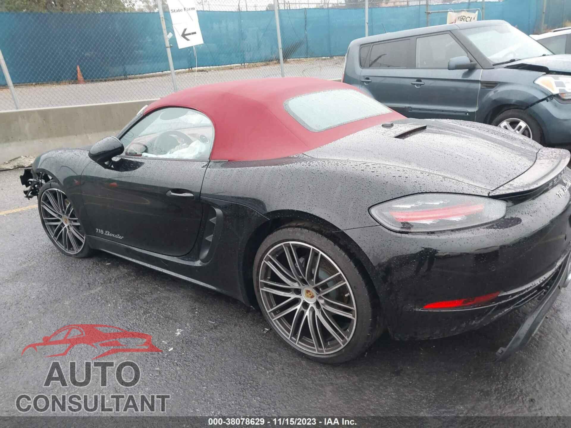 PORSCHE 718 BOXSTER 2022 - WP0CA2A84NS205634