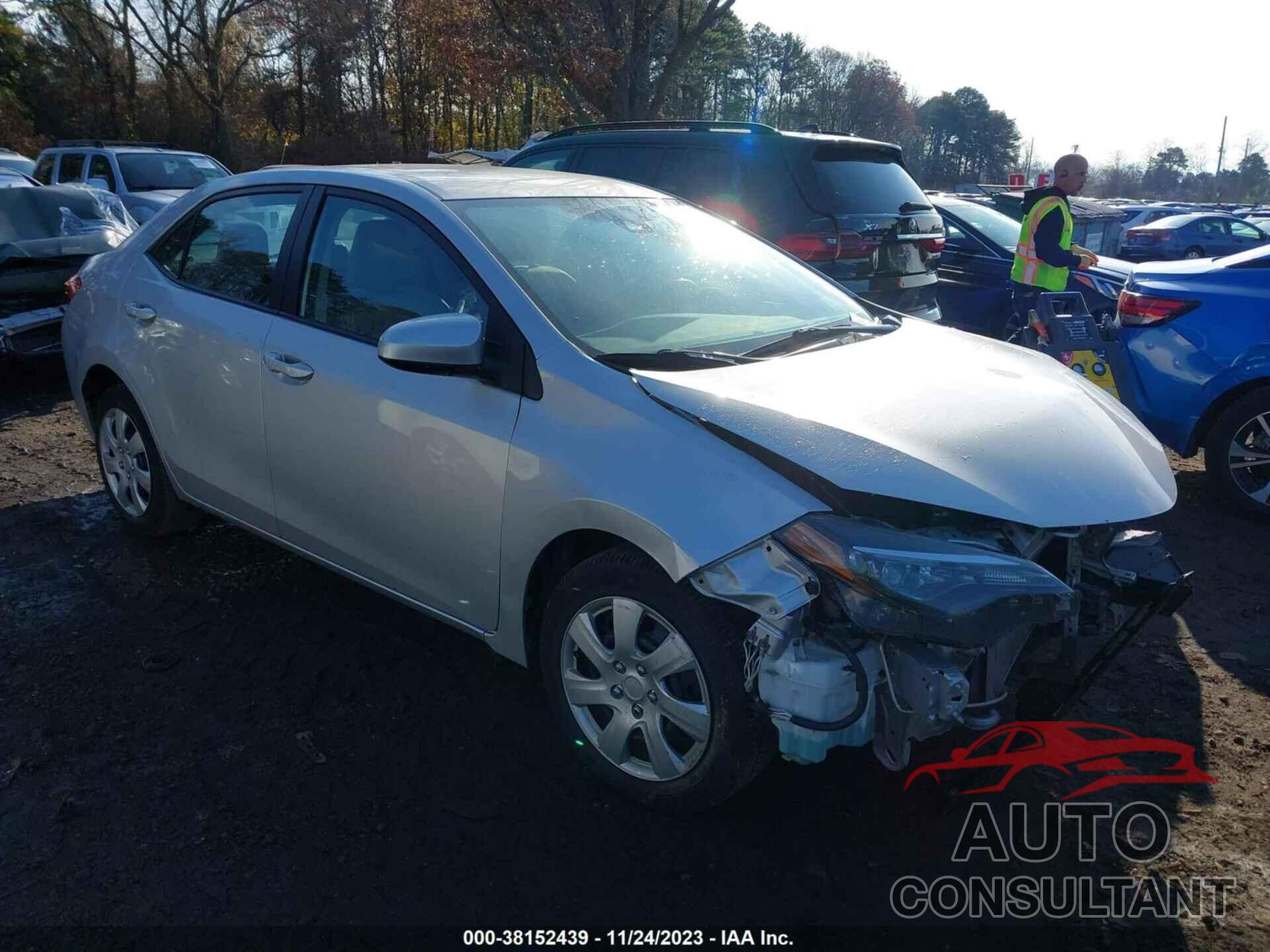 TOYOTA COROLLA 2018 - 2T1BURHE4JC965176