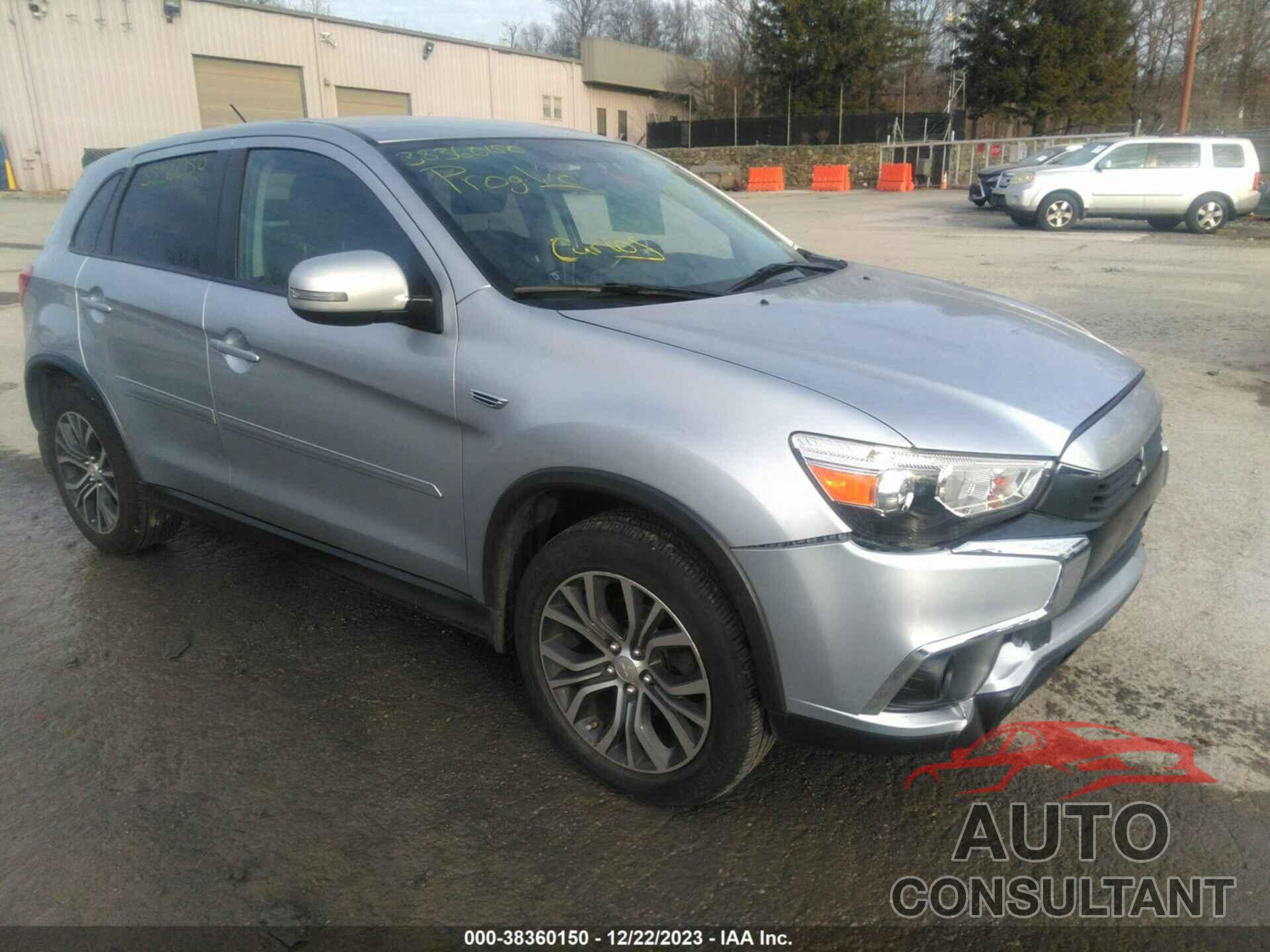 MITSUBISHI OUTLANDER SPORT 2016 - JA4AP3AW6GZ051944