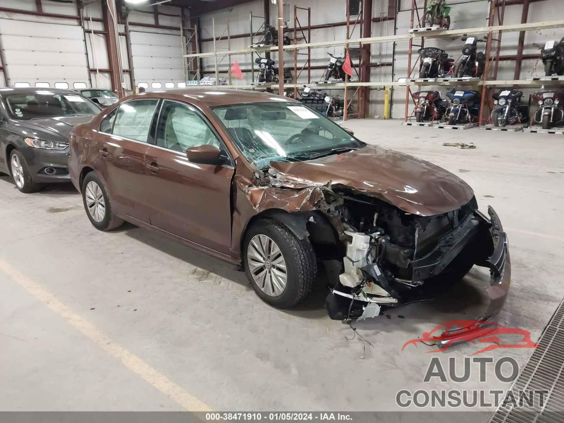 VOLKSWAGEN JETTA 2017 - 3VW2B7AJXHM390386