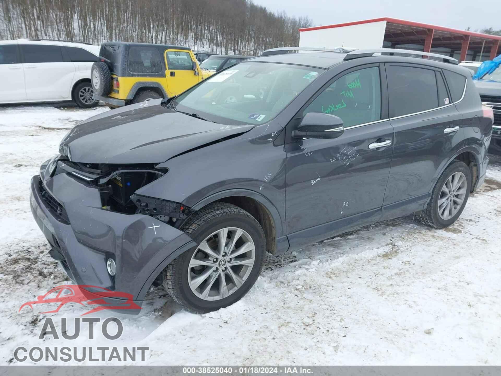 TOYOTA RAV4 2017 - 2T3DFREV9HW588142