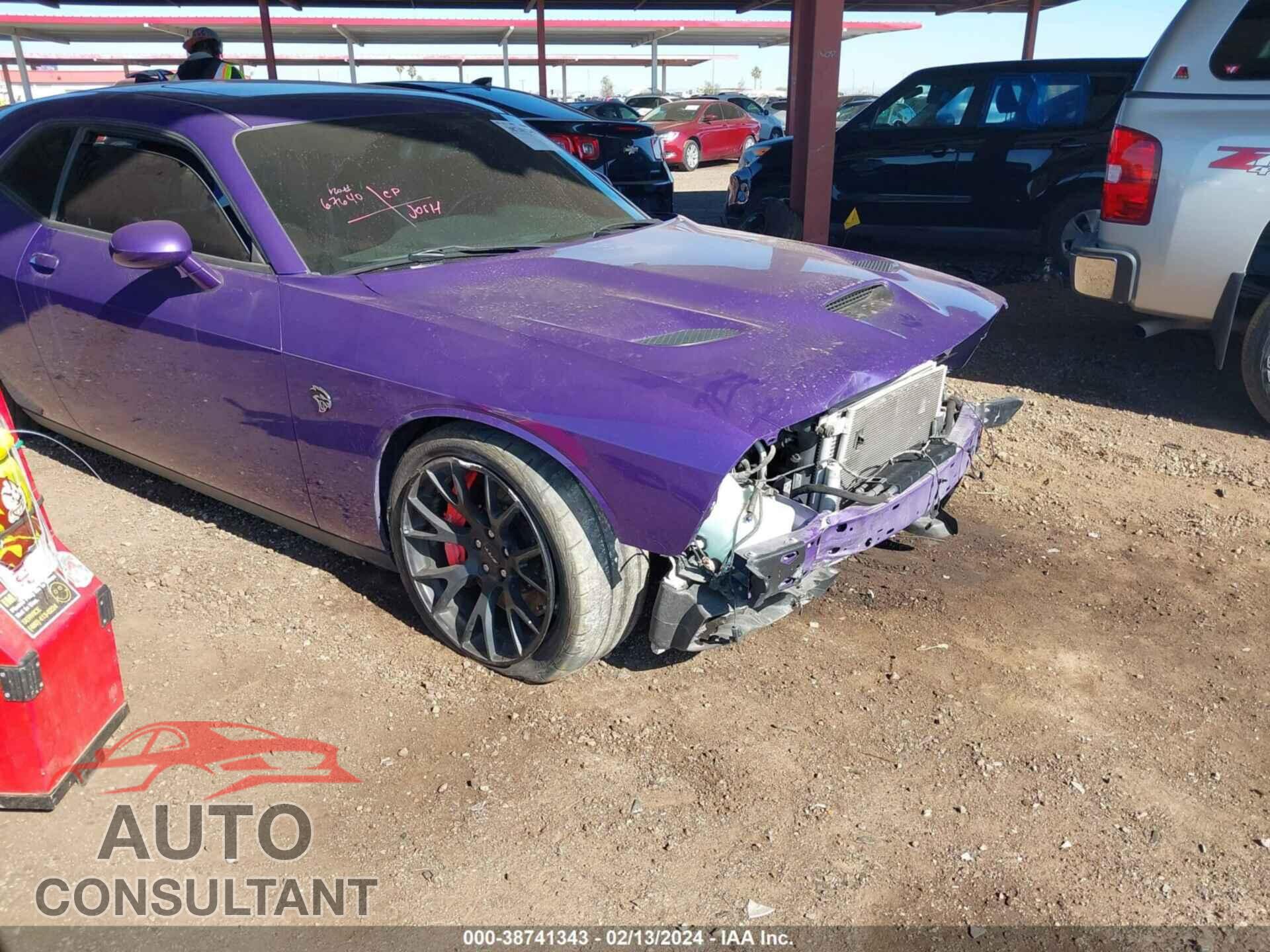 DODGE CHALLENGER 2016 - 2C3CDZC97GH200478