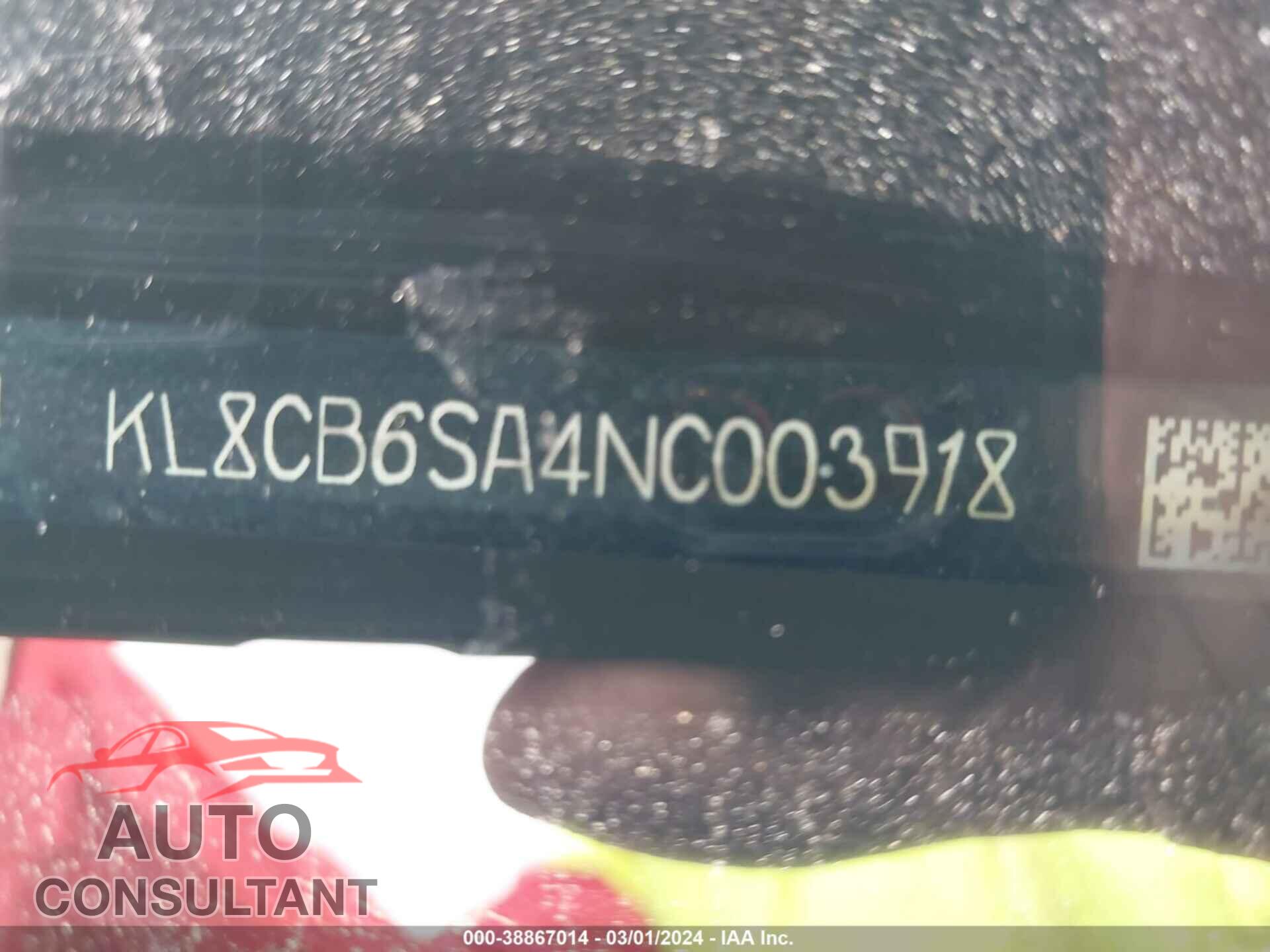 CHEVROLET SPARK 2022 - KL8CB6SA4NC003918